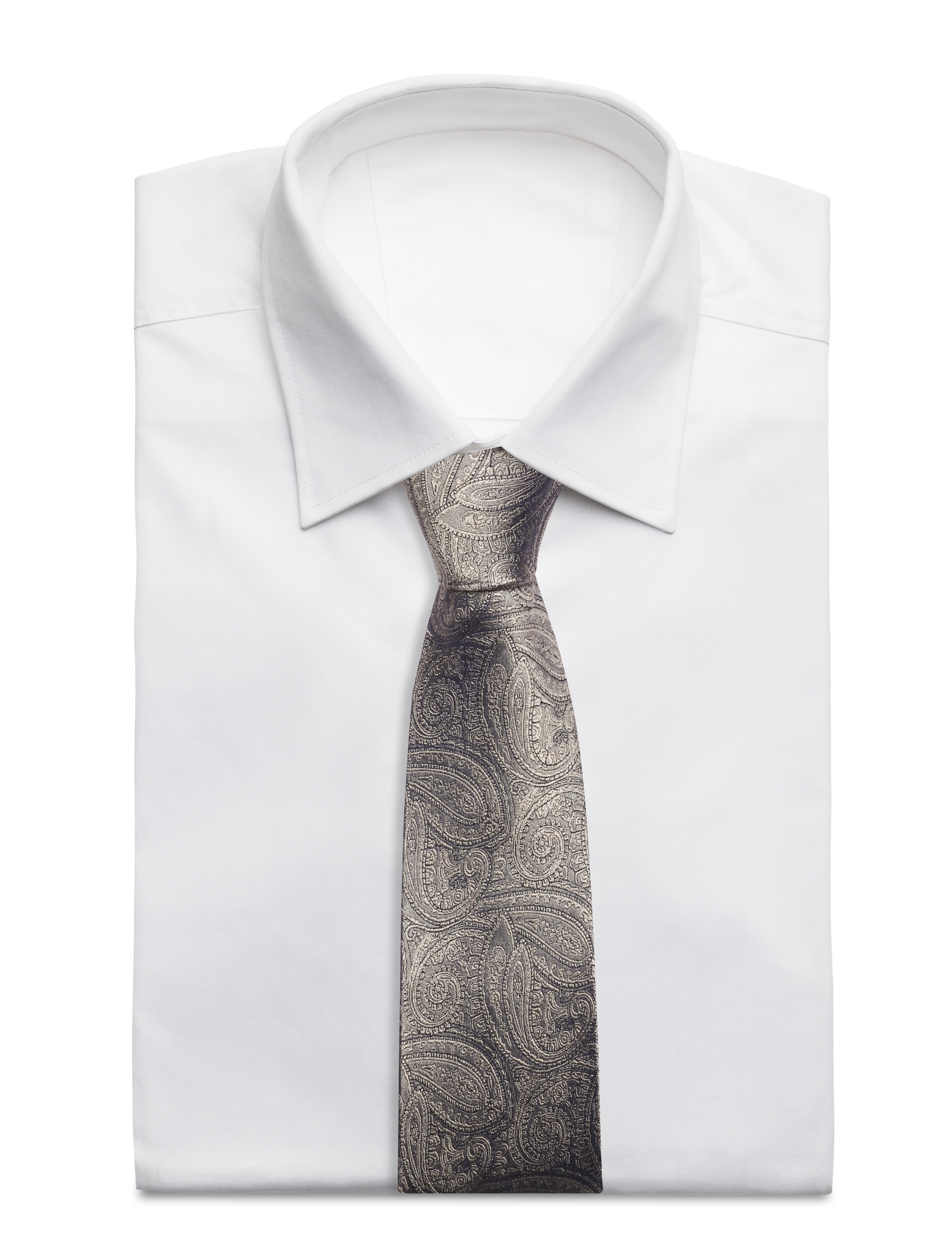 Portia 1924 - Paisley Silk Tie - slips - beige - 4