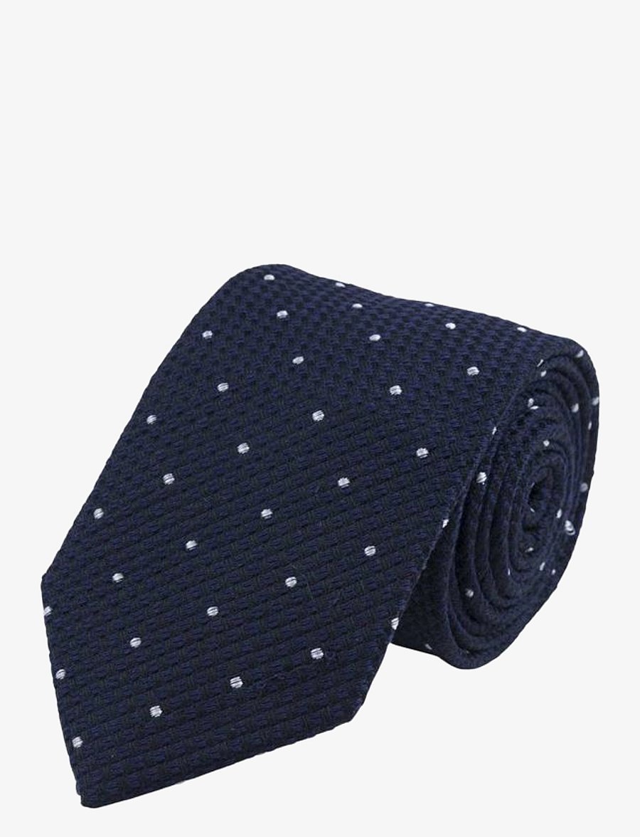 Portia 1924 - Wool Tie - krawatten - blue - 0