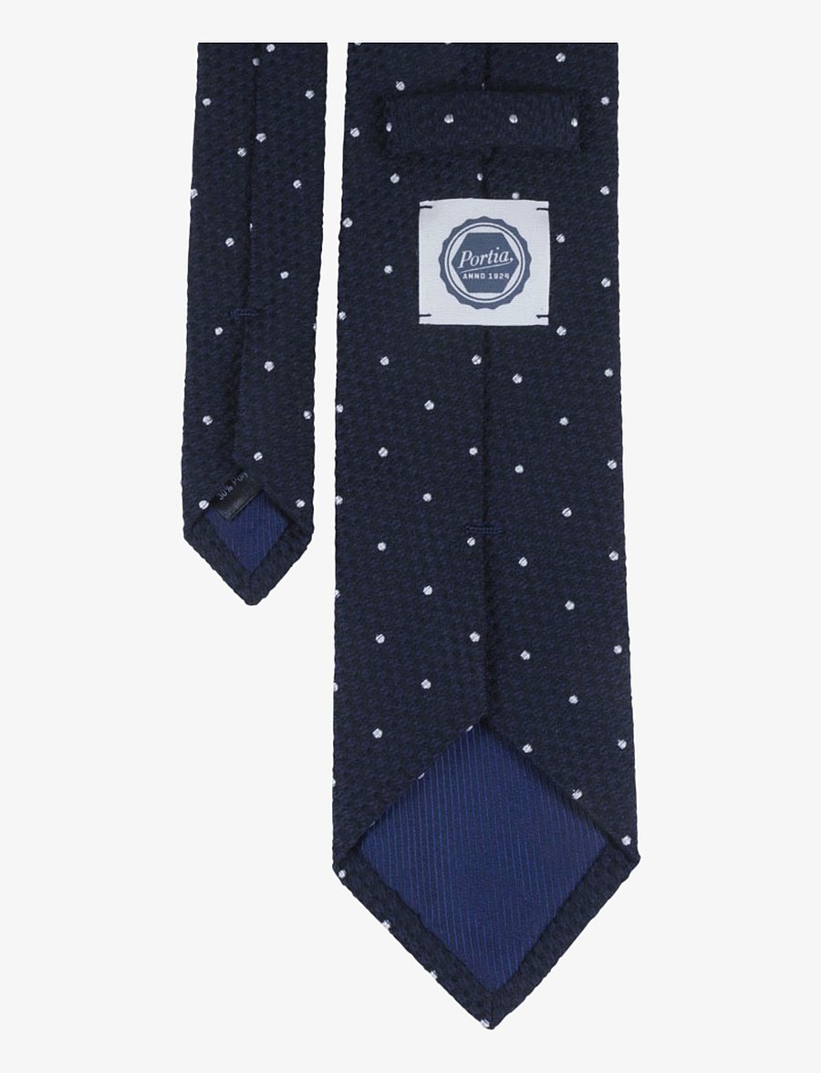 Portia 1924 - Wool Tie - krawatten - blue - 2