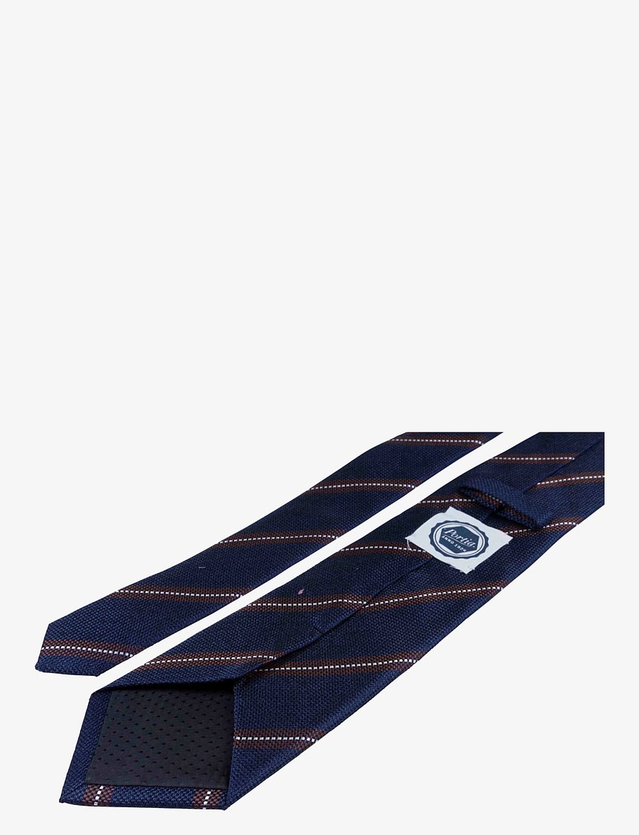 Portia 1924 - Regimental Silk Tie - krawatten - blue - 1