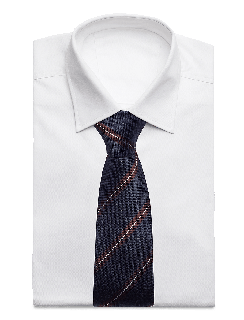 Portia 1924 - Regimental Silk Tie - slipsar - blue - 2