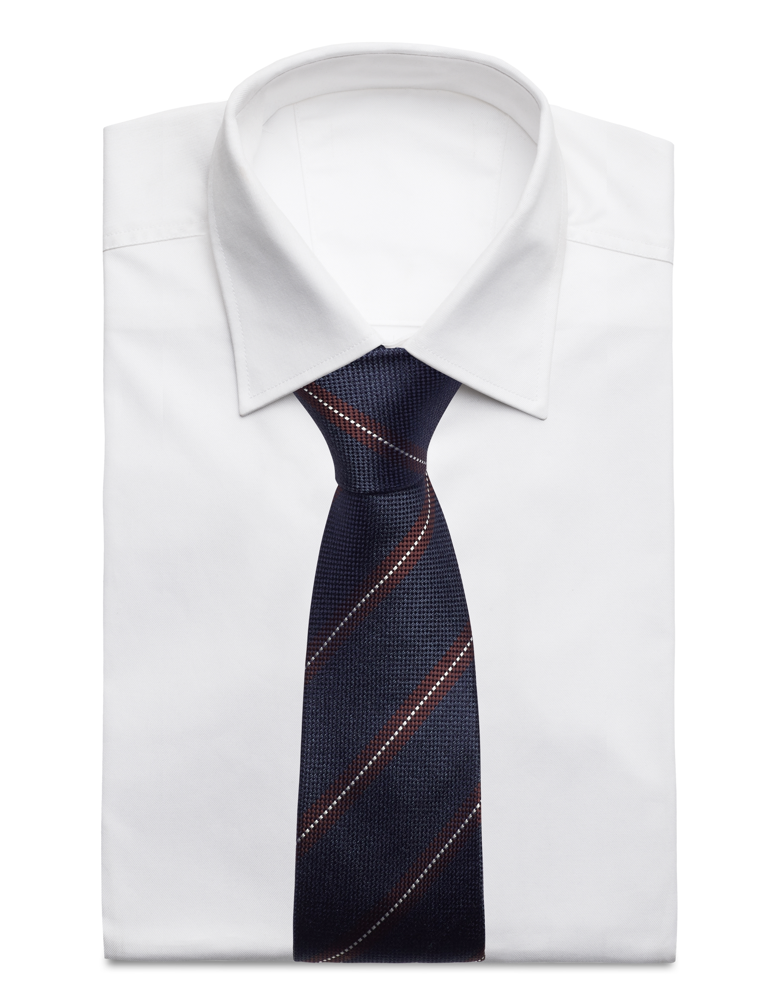 Portia 1924 - Regimental Silk Tie - krawaty - blue - 2