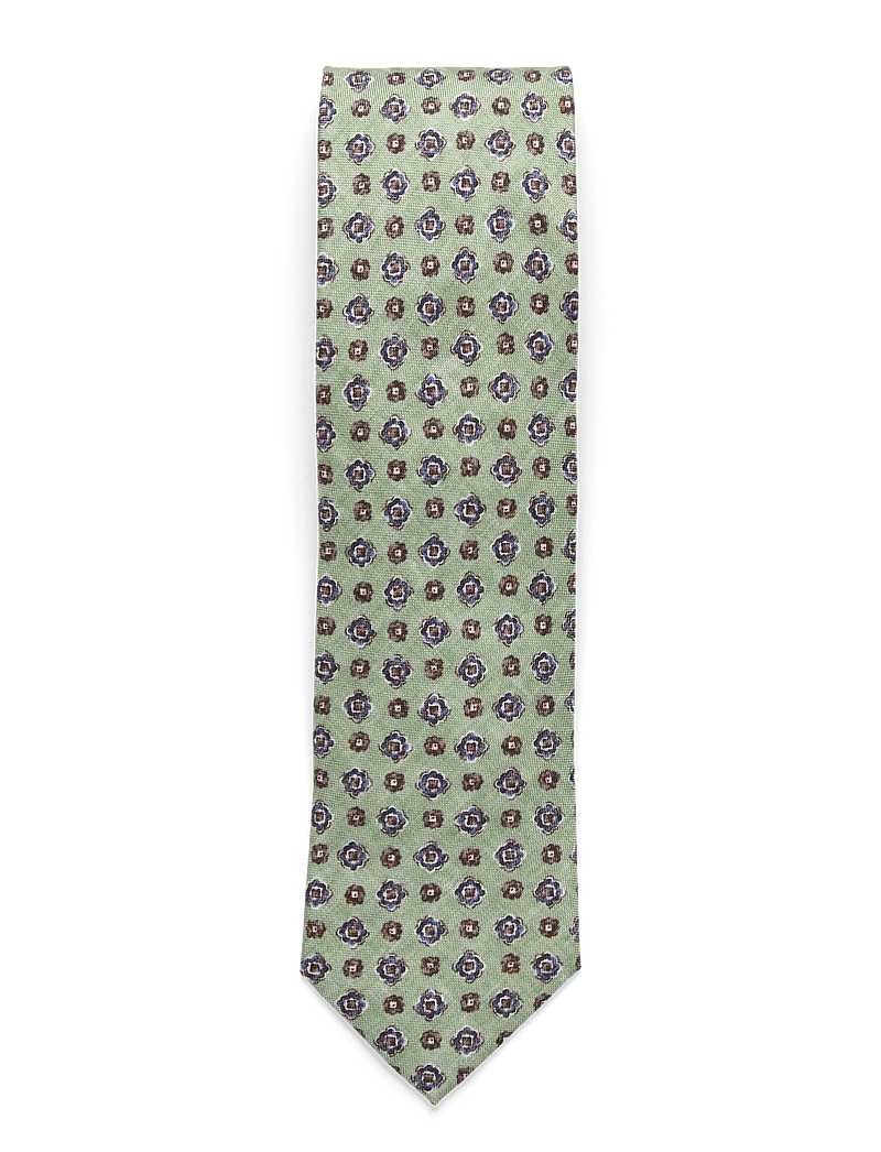 Portia 1924 - Pattern Silk Tie - slips - green - 0