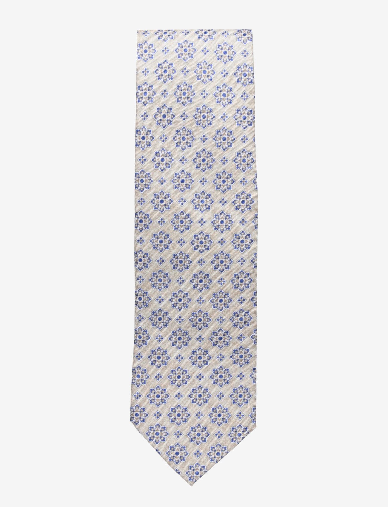 Portia 1924 - Pattern Silk Tie - lipsud - beige - 0