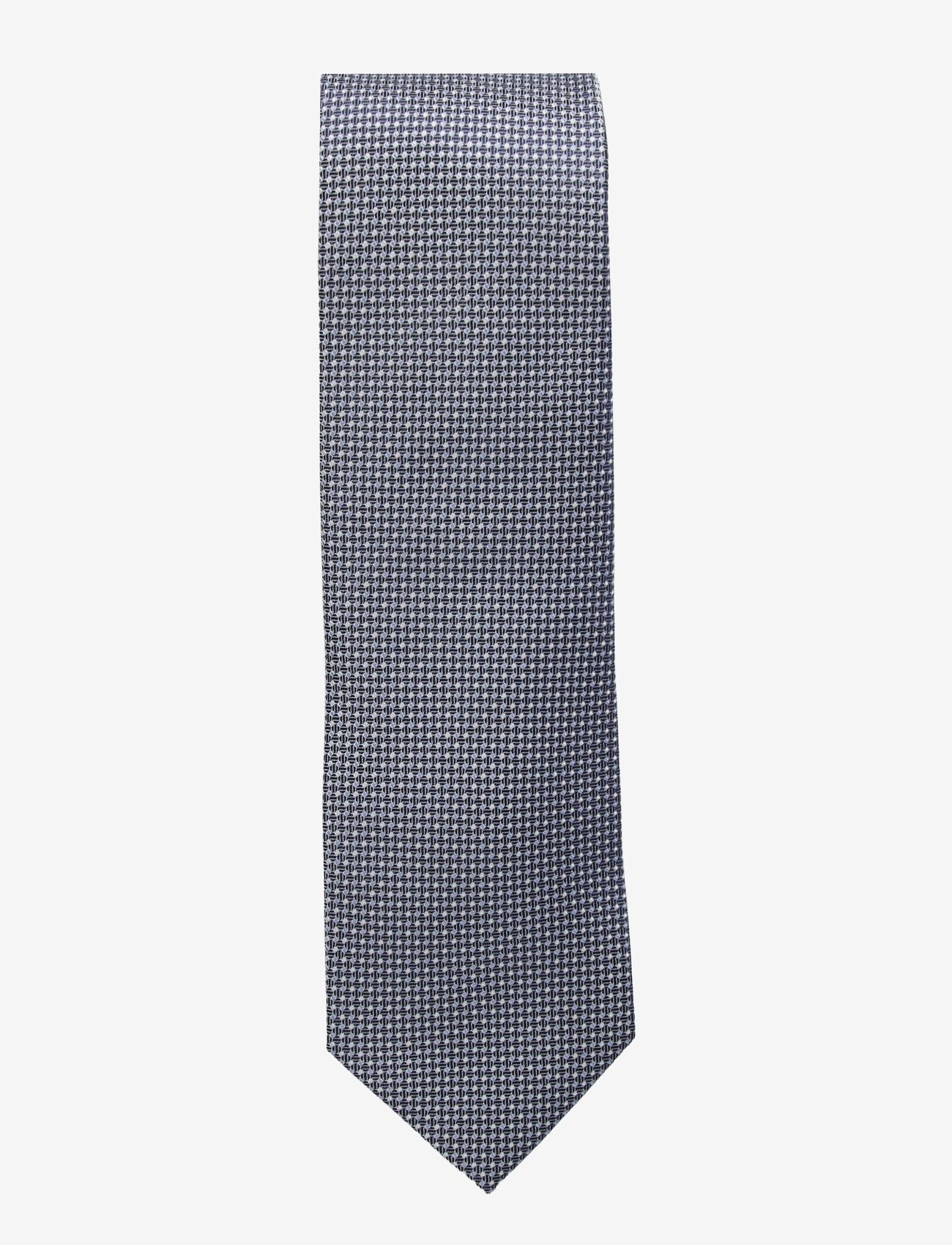 Portia 1924 - Pattern Silk Tie - krawatten - blue - 0