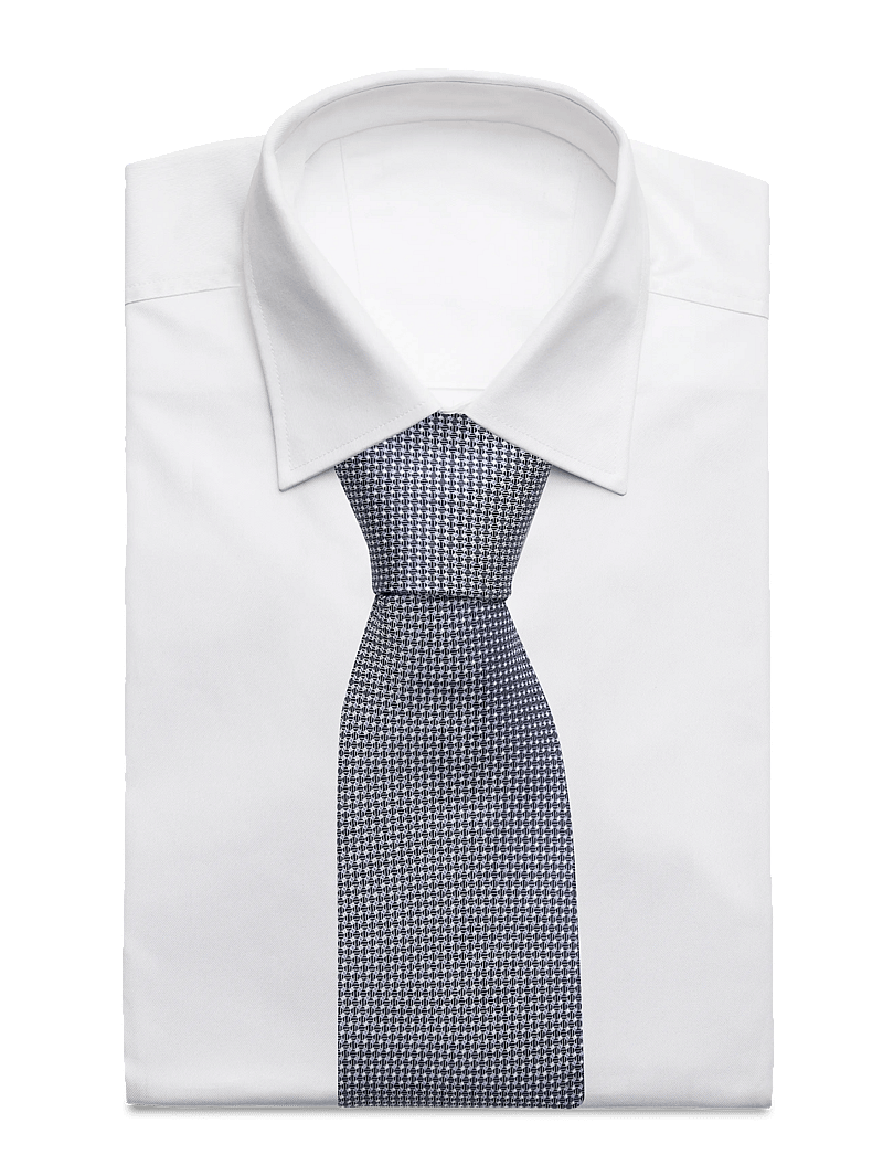 Portia 1924 - Pattern Silk Tie - lipsud - blue - 1