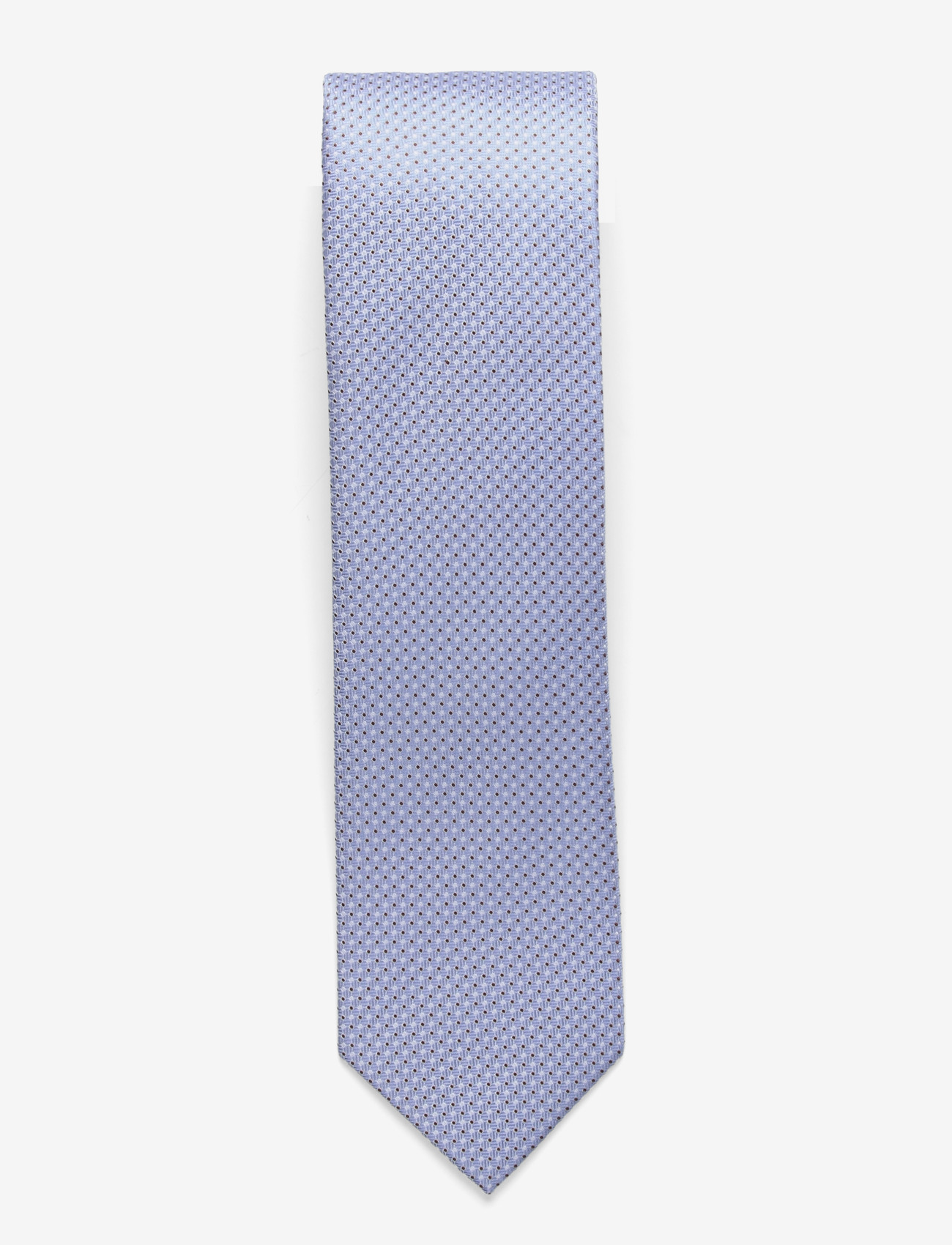 Portia 1924 - Pattern Silk Tie - krawatten - light blue - 0