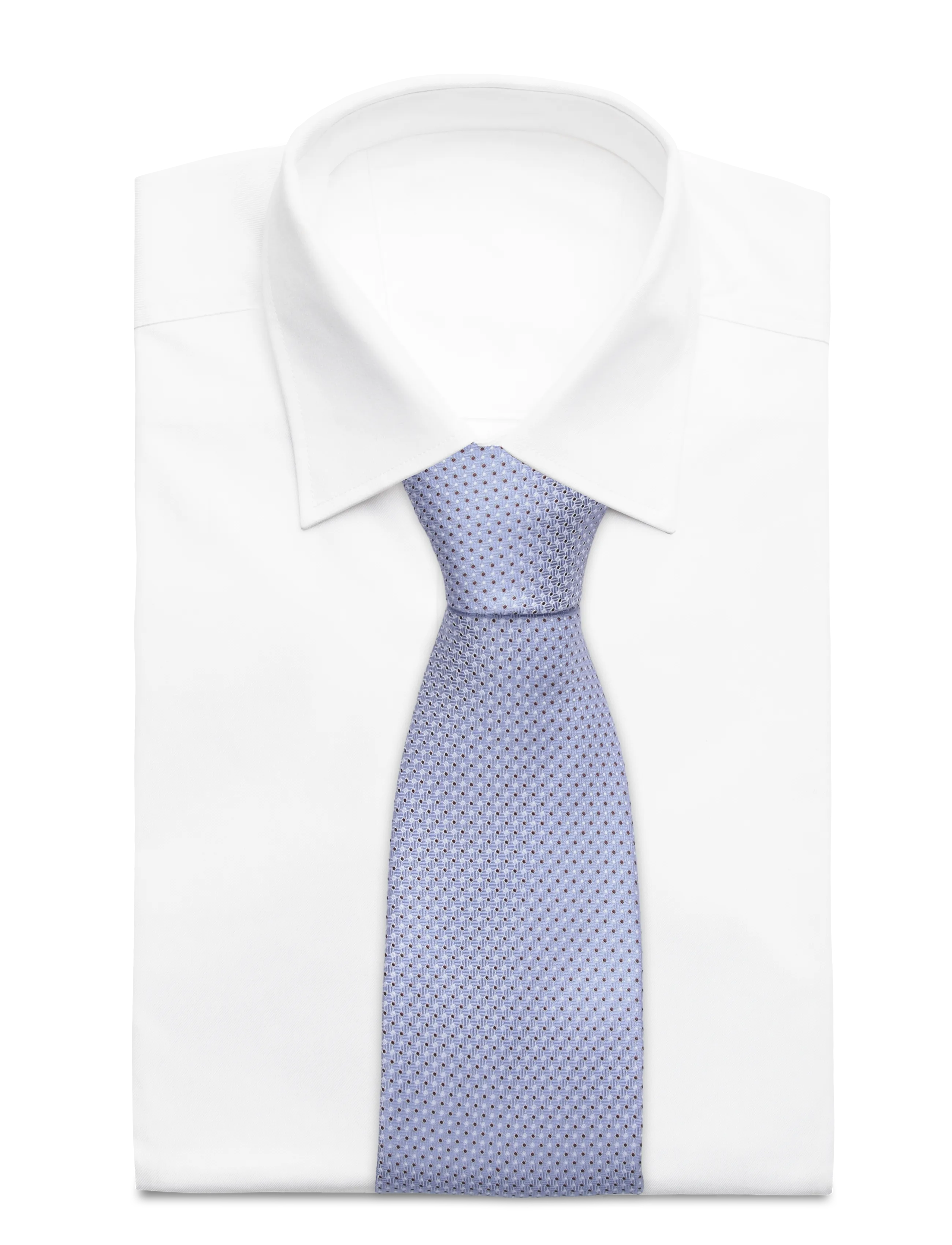 Portia 1924 - Pattern Silk Tie - geburtstagsgeschenke - light blue - 1