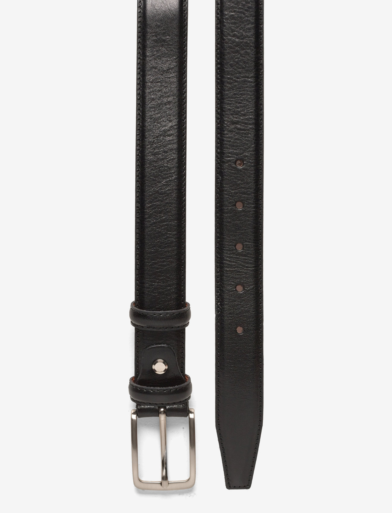 Portia 1924 - Leather Belt - klassiska skärp - black - 1