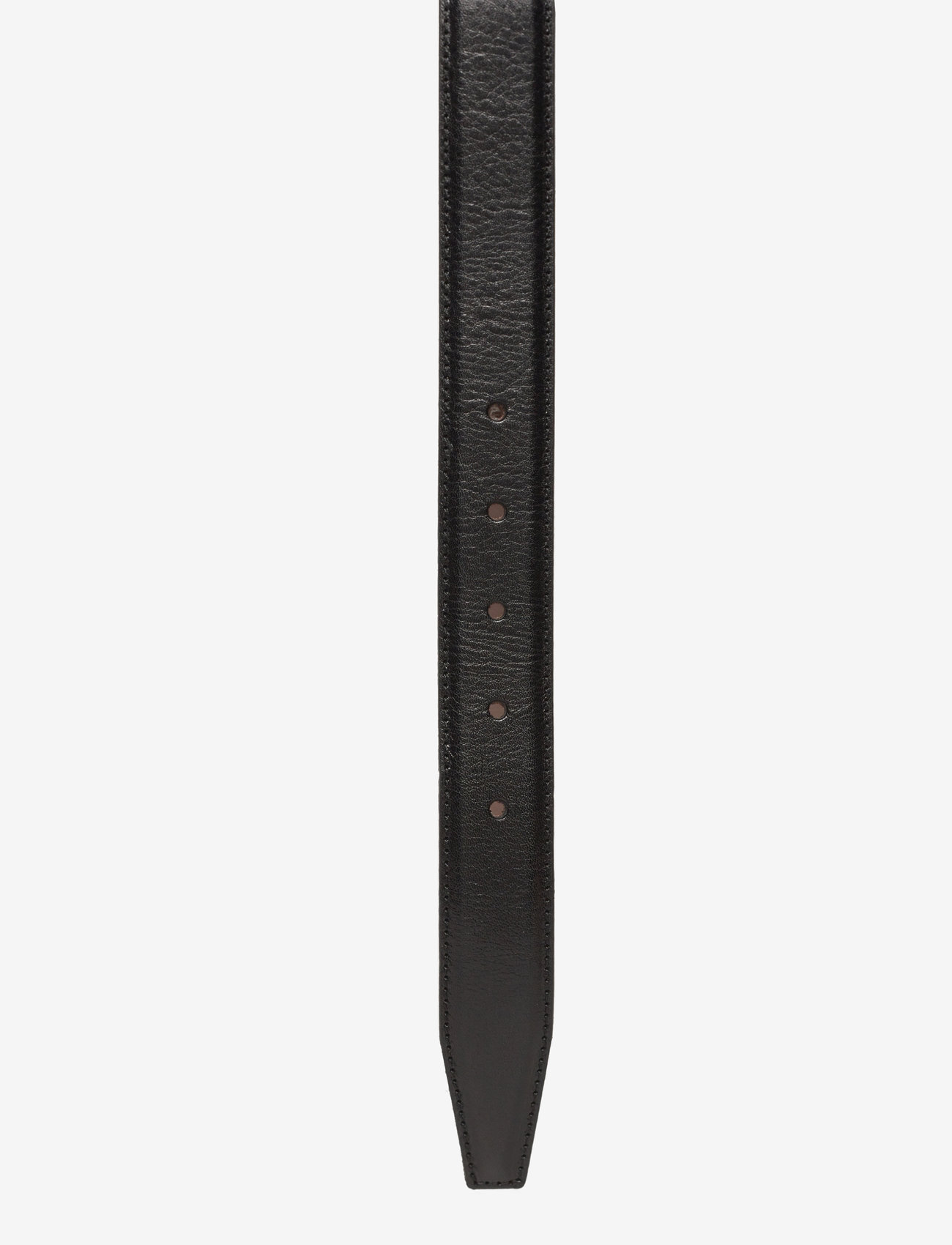Portia 1924 - Leather Belt - klassiska skärp - black - 2