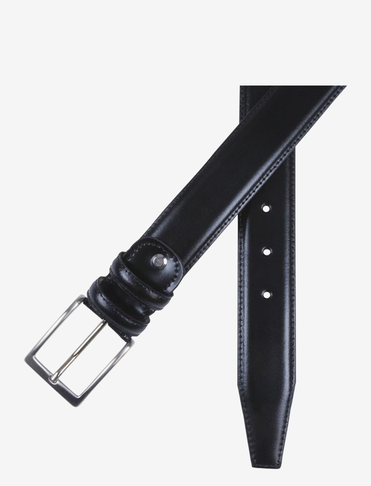 Portia 1924 - Leather Belt - klassiske bælter - black - 0