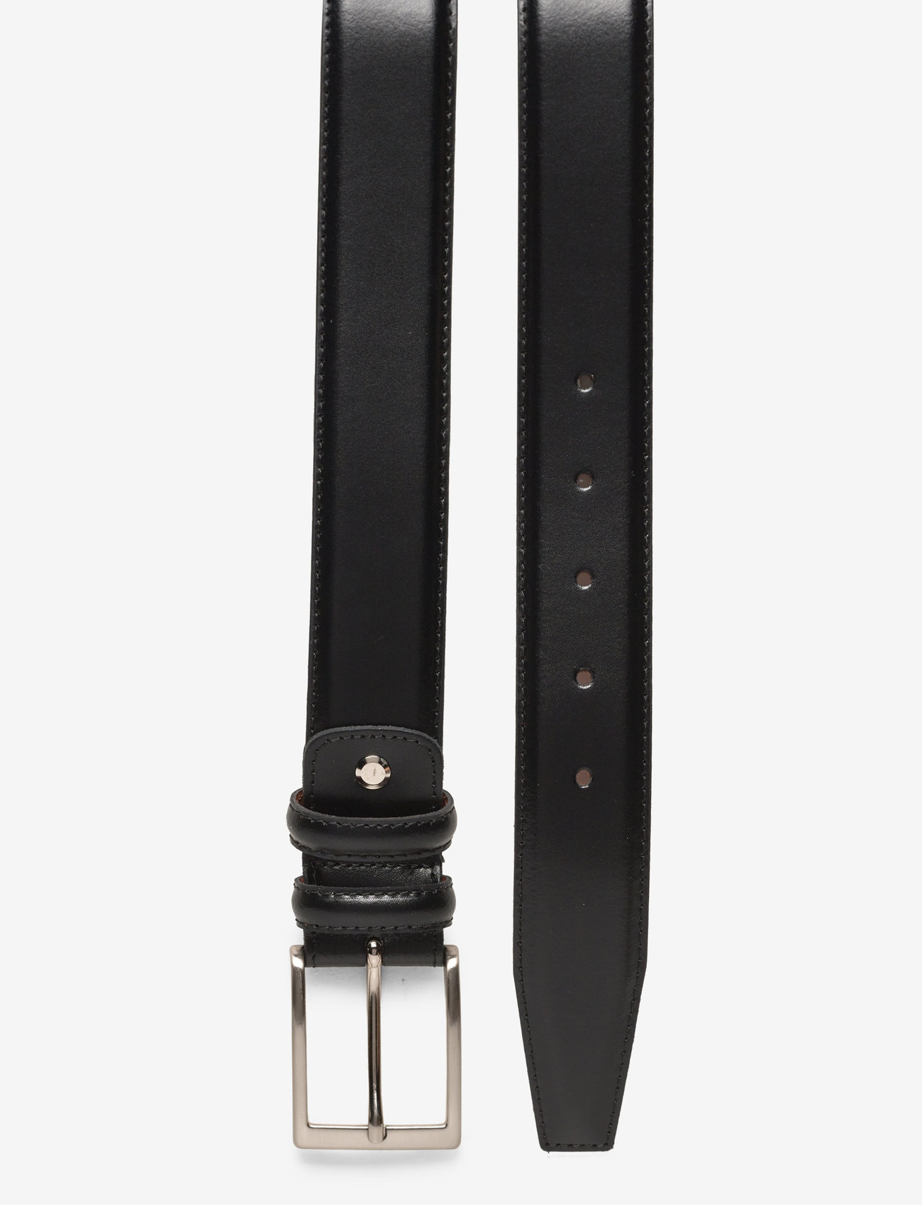 Portia 1924 - Leather Belt - klassiske bælter - black - 1