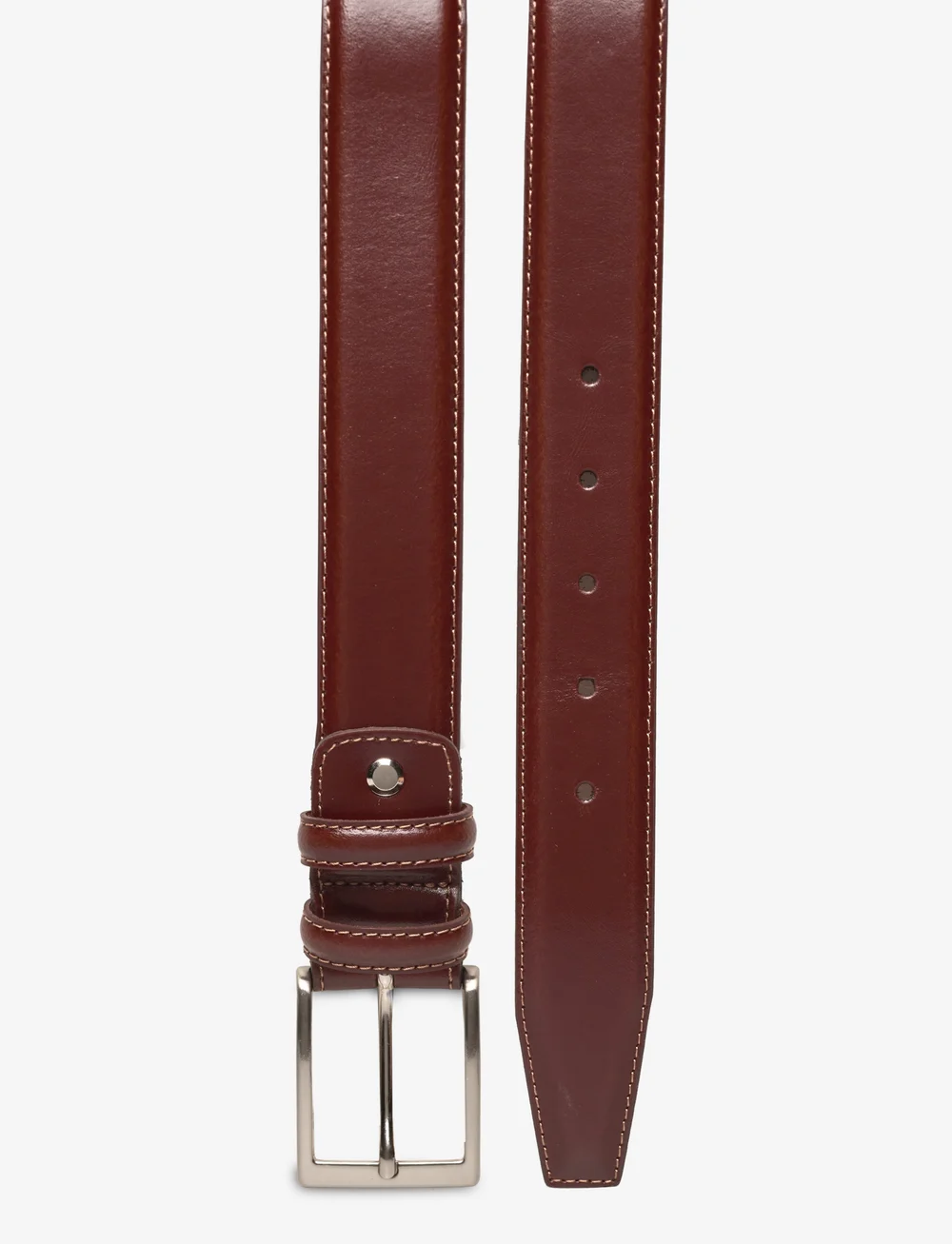 Portia 1924 - Leather Belt - klassiska skärp - brown - 1