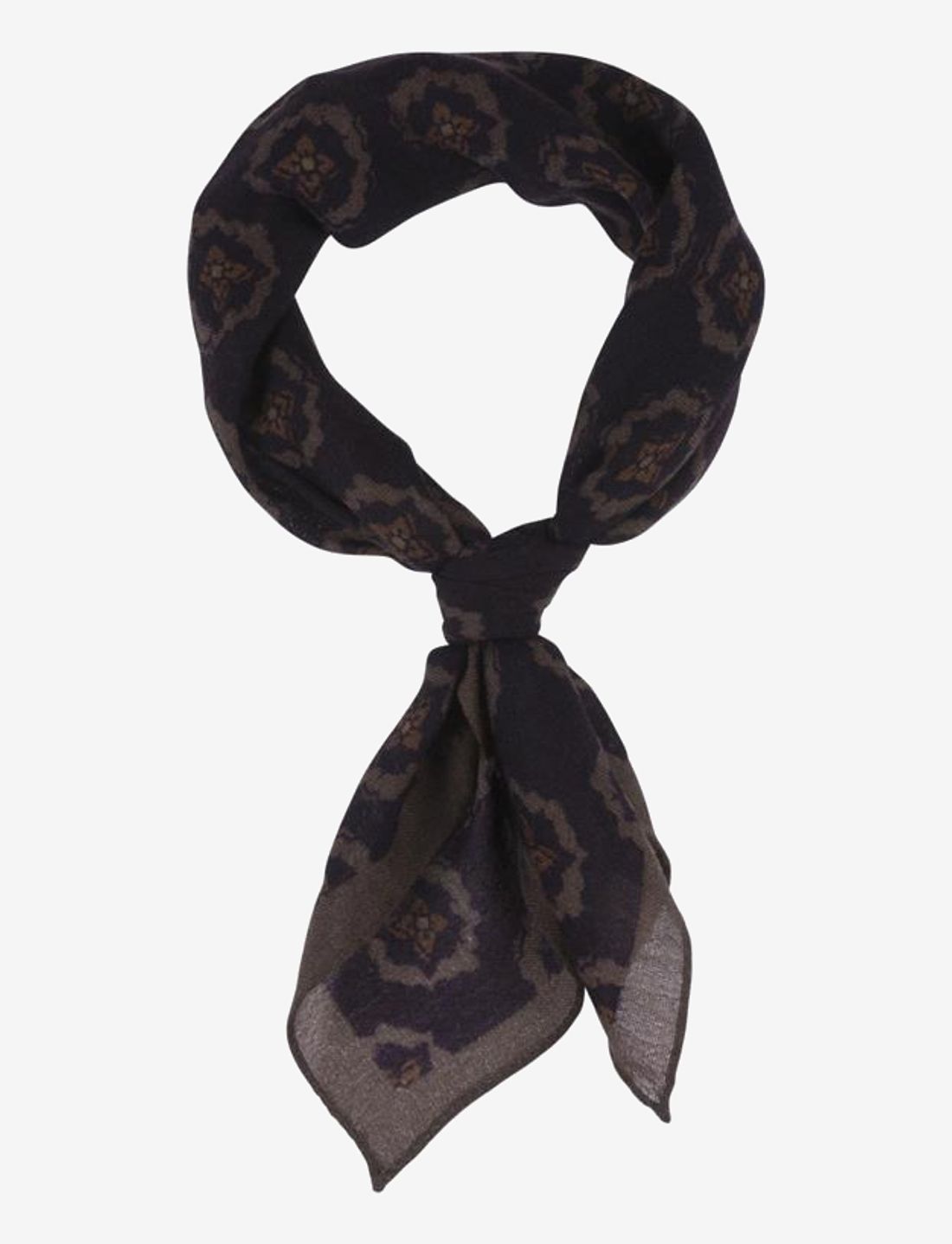 Portia blue top scarf