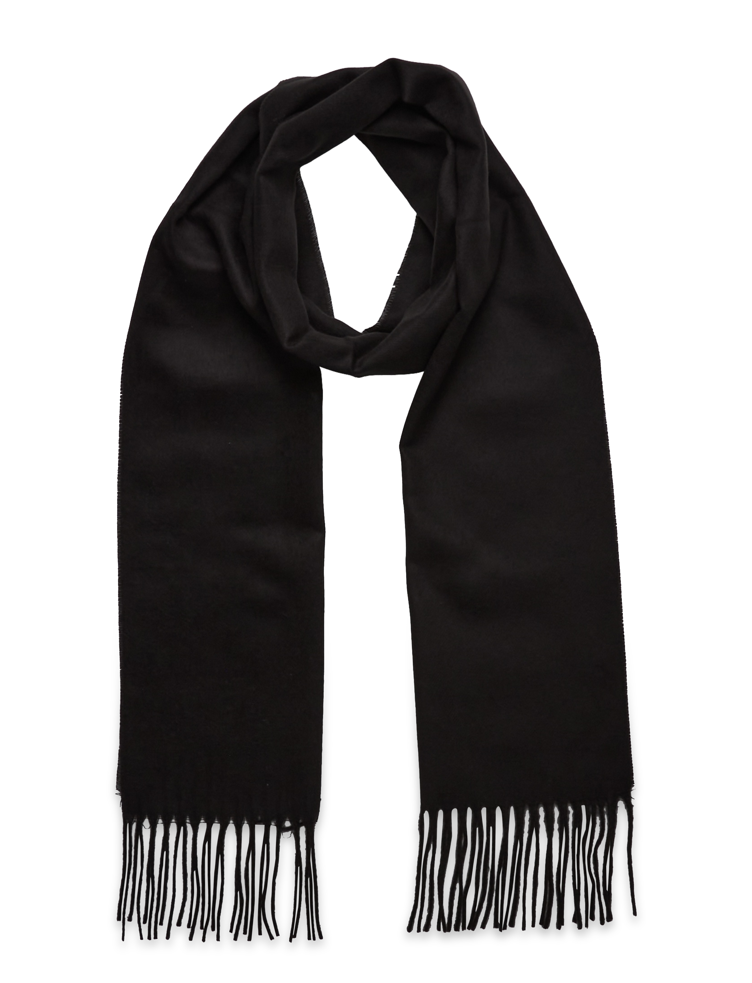 Portia 1924 Cashmink Scarf - Preppy - BLACK / black