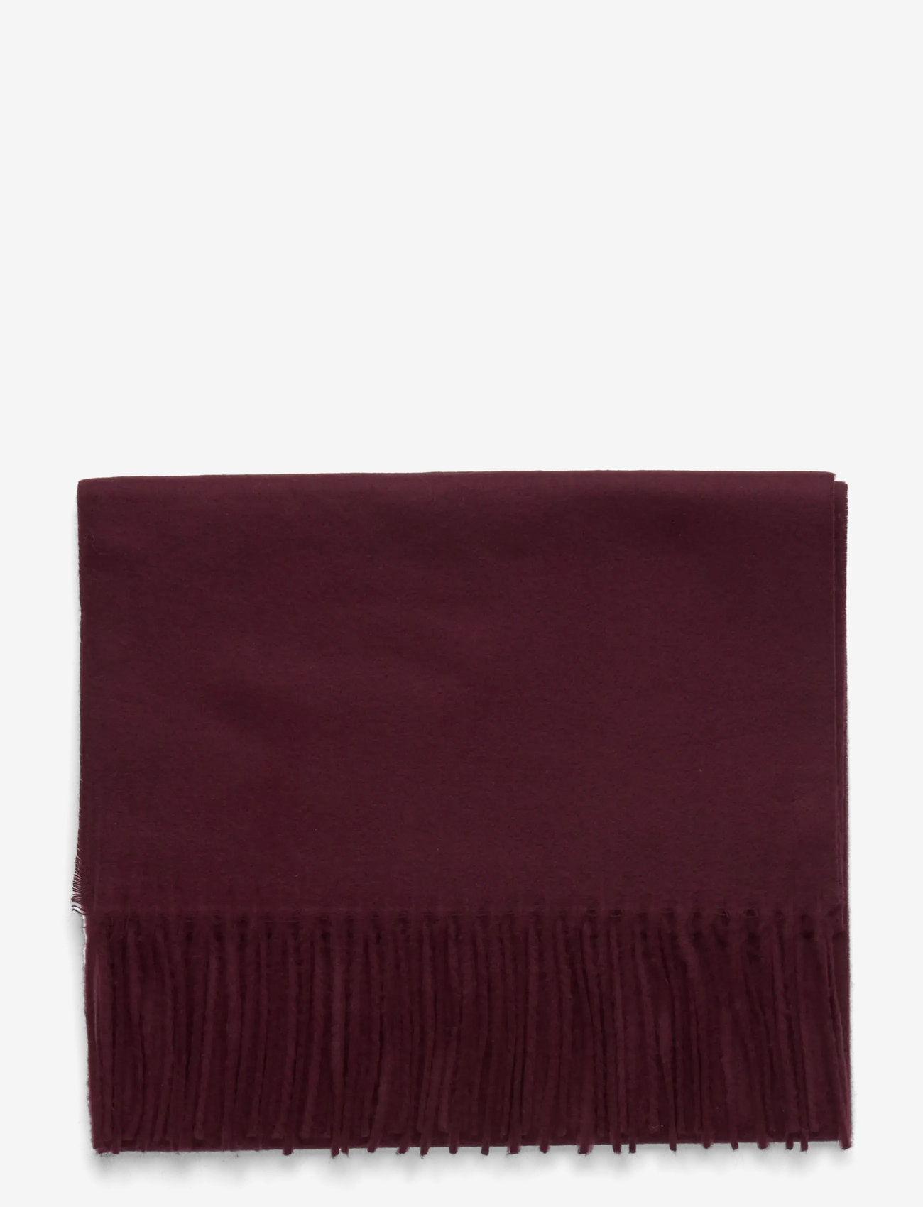 Portia 1924 - Burgundy Cashmink Scarf - halsdukar - burgundy - 1