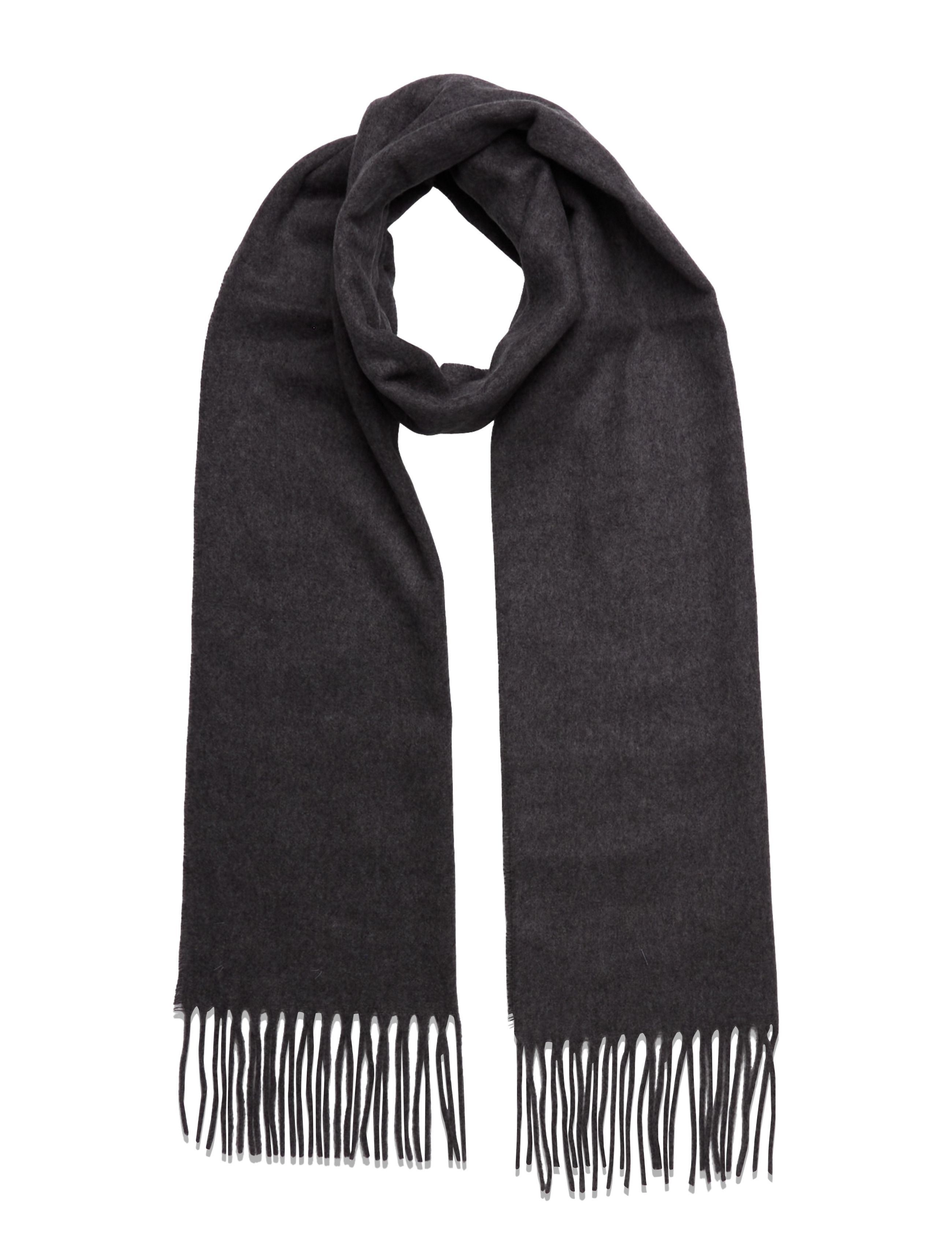 Portia 1924 Cashmink Scarf - Tørklæder - GREY / grey