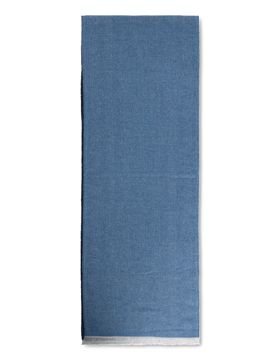 Portia 1924 - Wool/Polyester Scarf - winterschals - blue - 0
