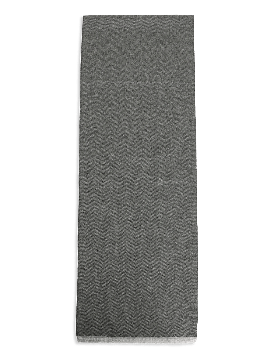 Portia 1924 - Wool/Polyester Scarf - halsdukar - grey - 1