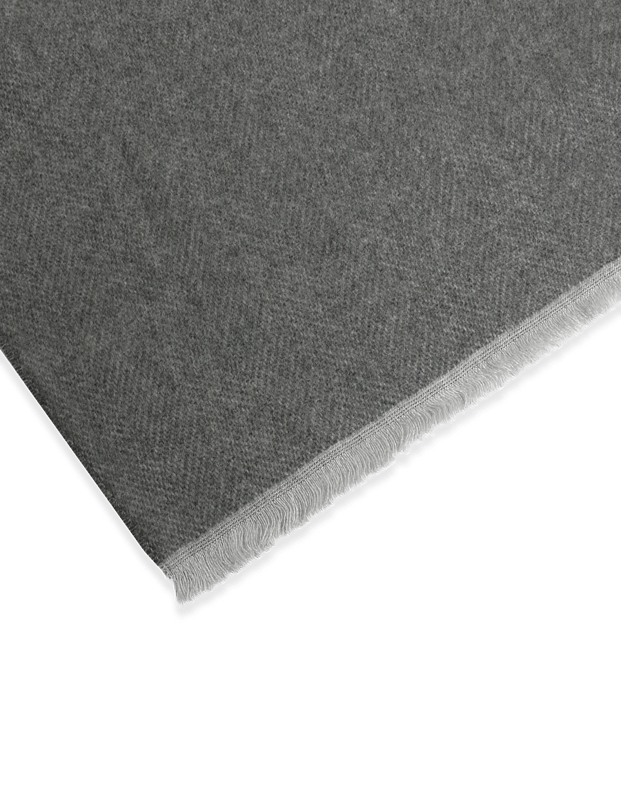Portia 1924 - Wool/Polyester Scarf - halsdukar - grey - 2
