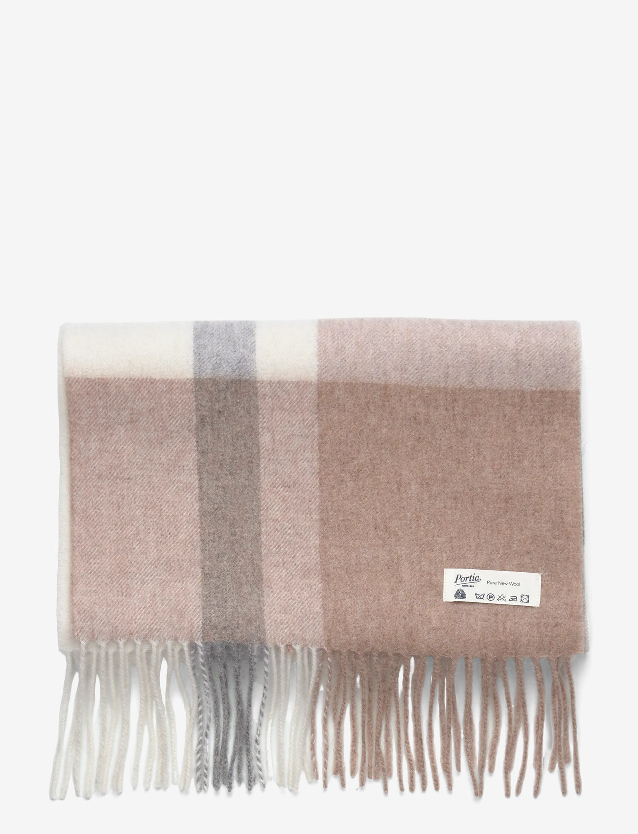 Portia 1924 - Beige Wool Scarf - beige - 1