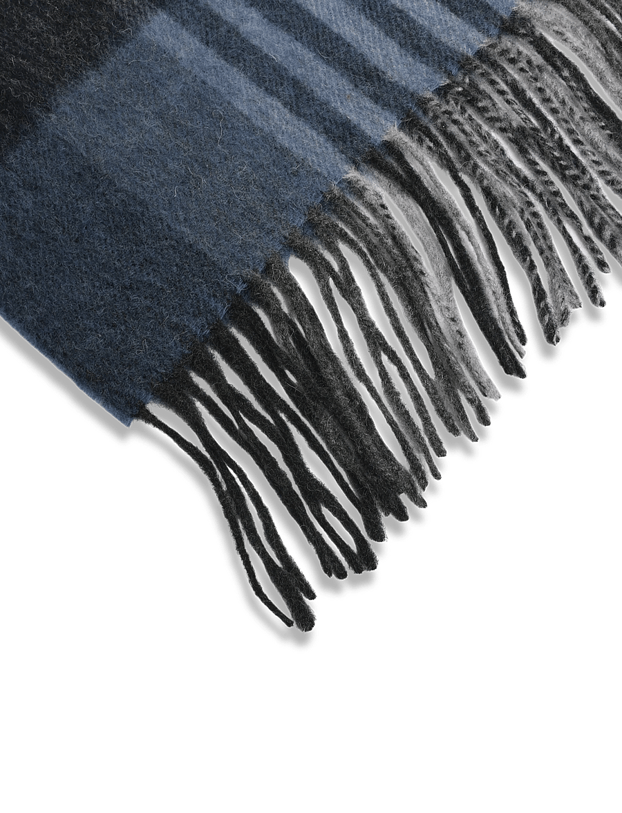 Portia 1924 - Wool Scarf - halsdukar - blue - 2