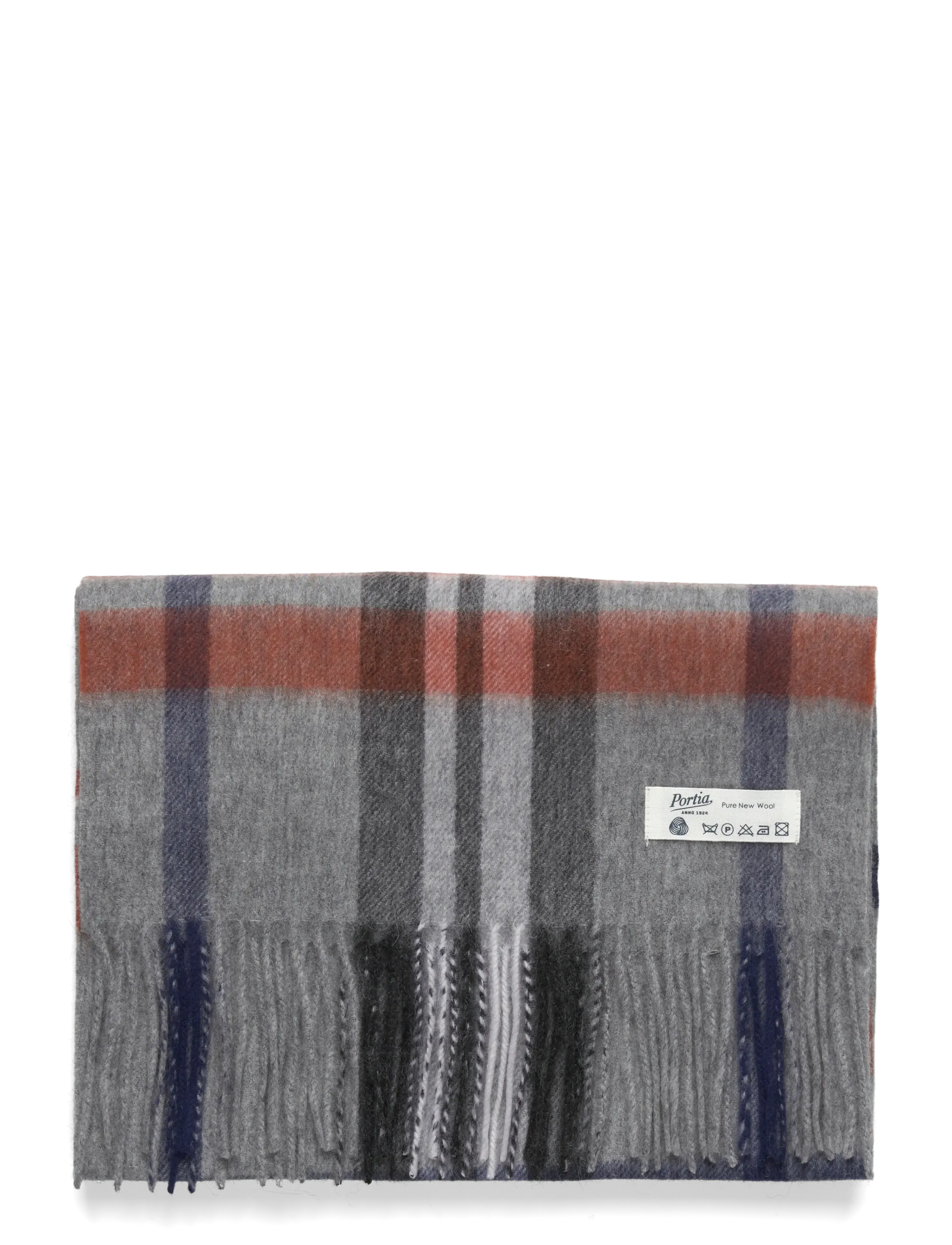 Portia 1924 - Grey Wool Scarf - accessories - grey - 1