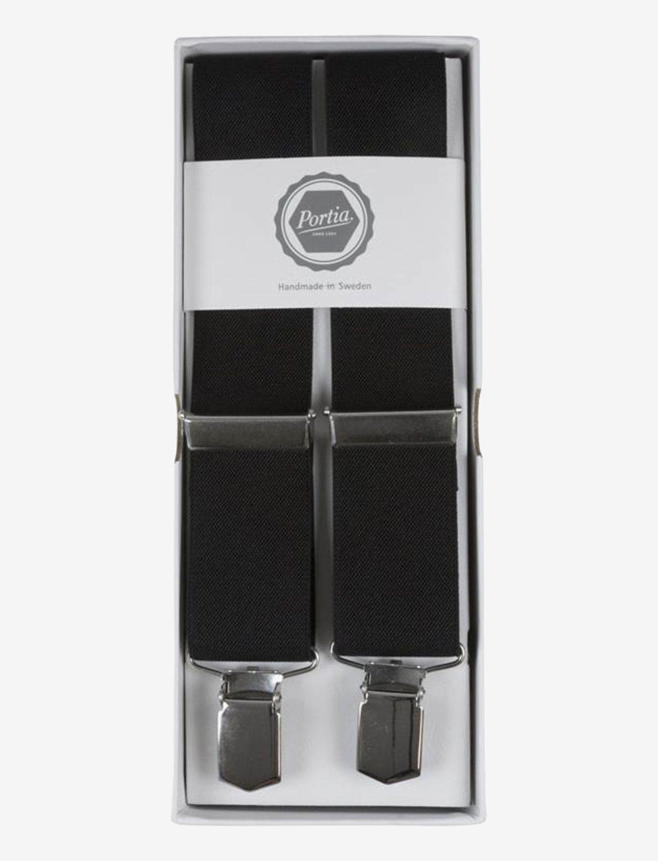 Portia 1924 - Solid Suspenders - seler - black - 0