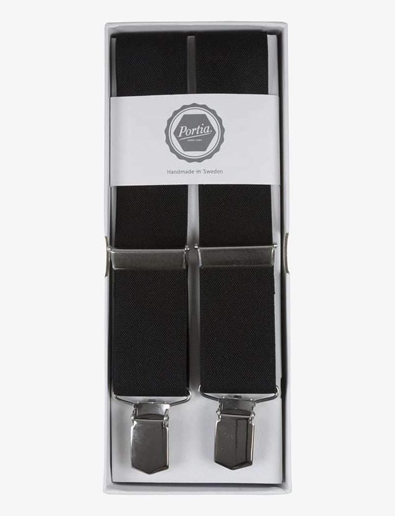 Portia 1924 - Solid Suspenders - seler - black - 0