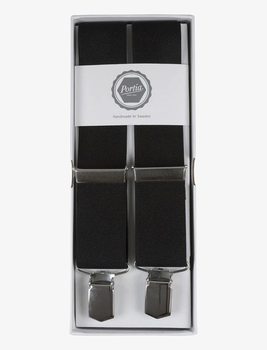 Portia 1924 - Solid Suspenders - hosenträger - black - 0