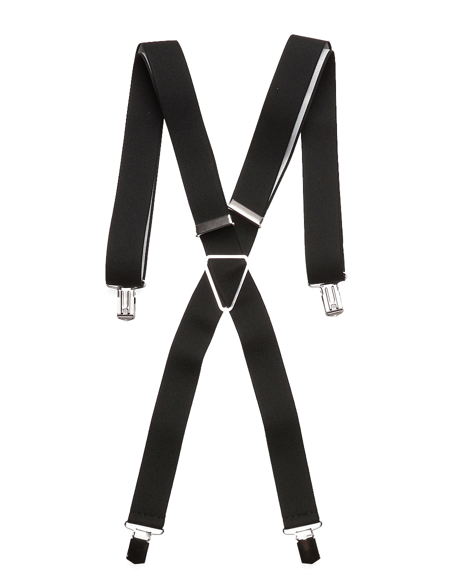 Portia 1924 - Solid Suspenders - hosenträger - black - 1