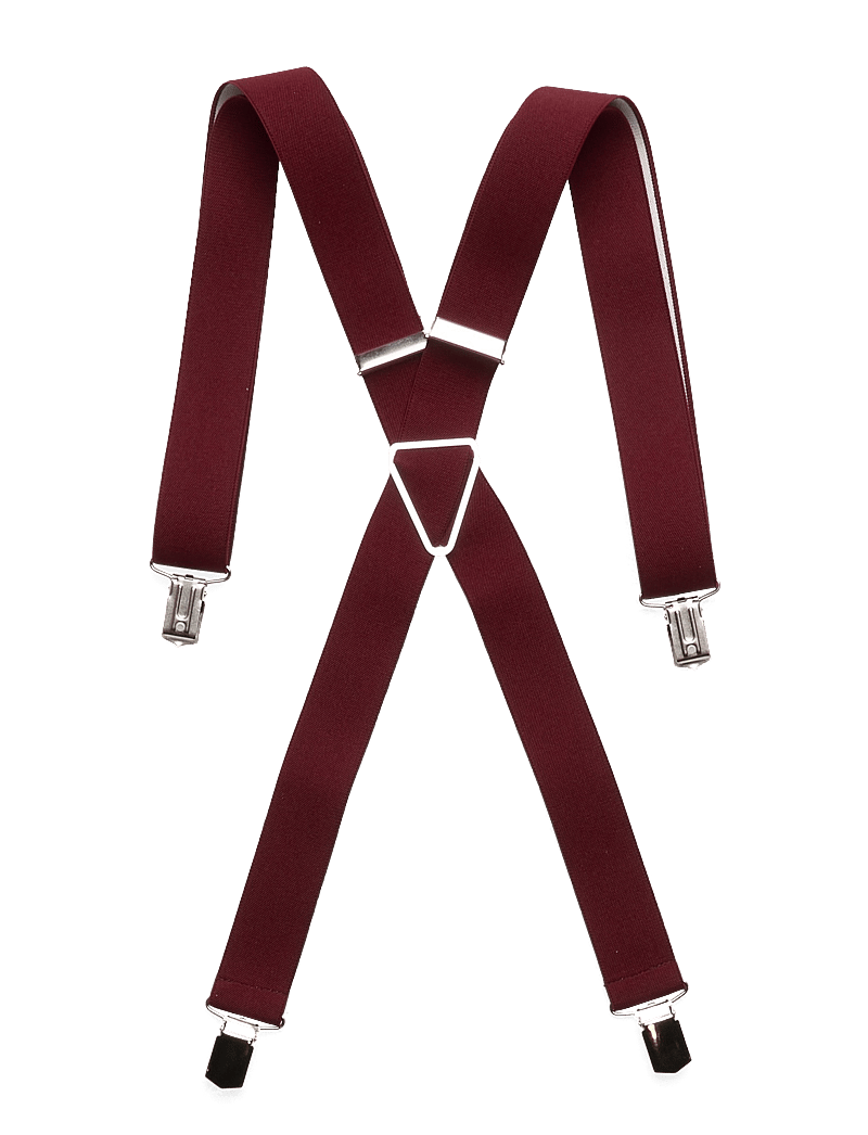 Portia 1924 - Solid Suspenders - hosenträger - burgundy - 1