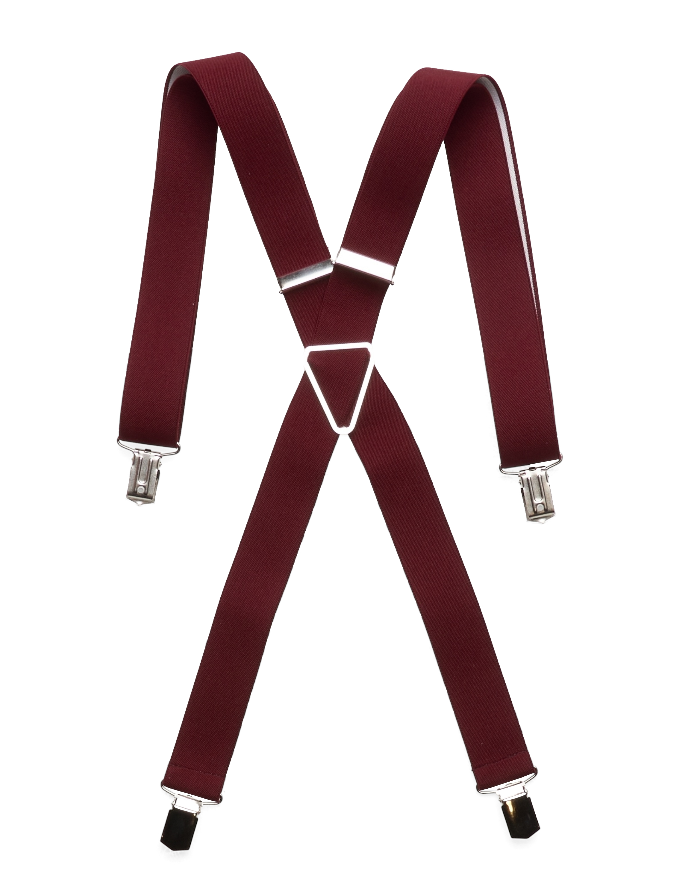 Portia 1924 - Solid Suspenders - hosenträger - burgundy - 1