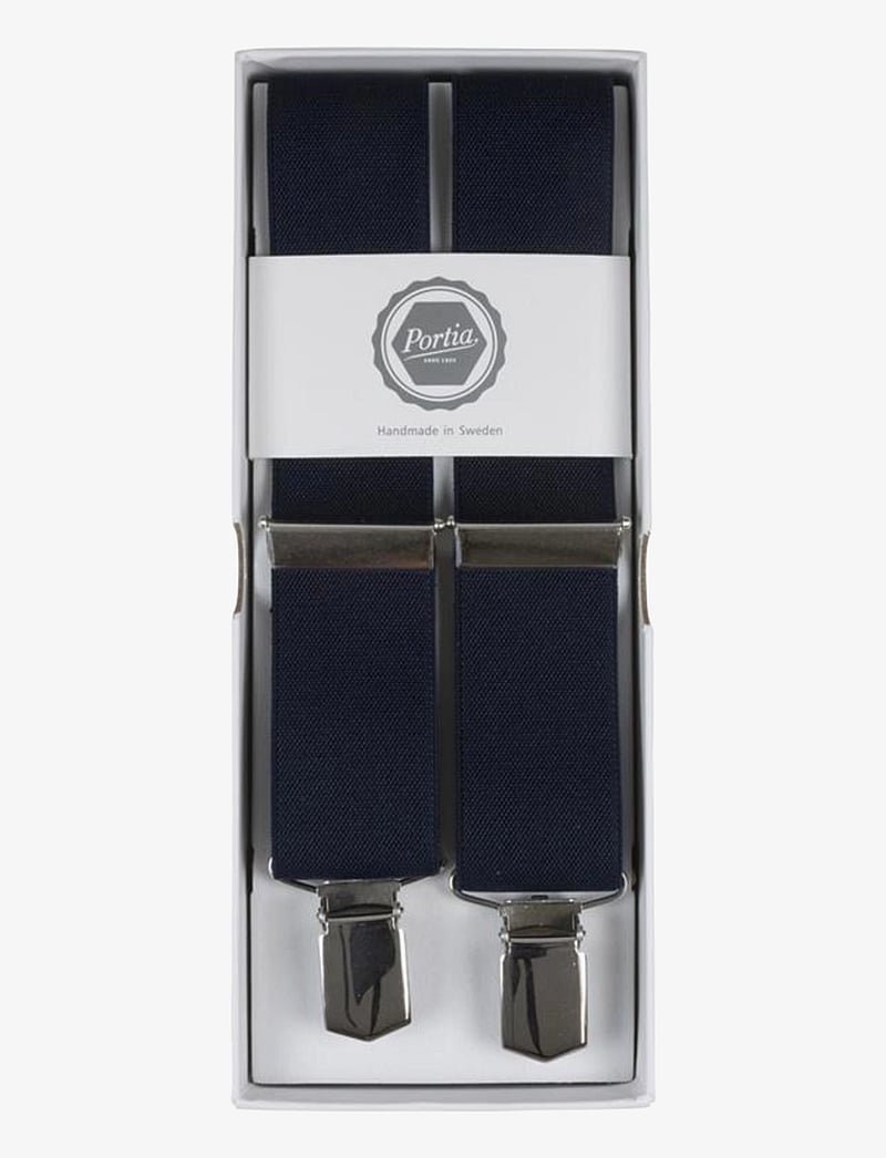 Portia 1924 - Solid Suspenders - traksid - dark blue - 0