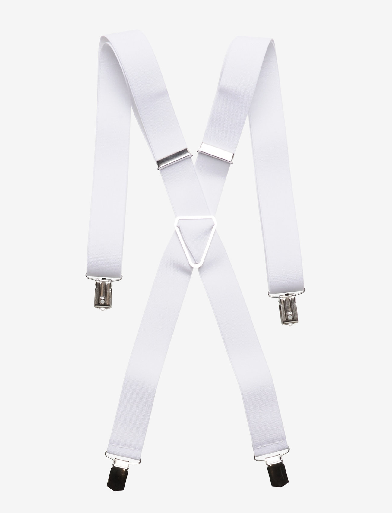 Portia 1924 - Solid Suspenders - traksid - white - 1