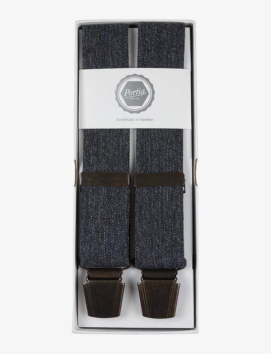 Portia 1924 - Melange Suspenders - seler - black - 0