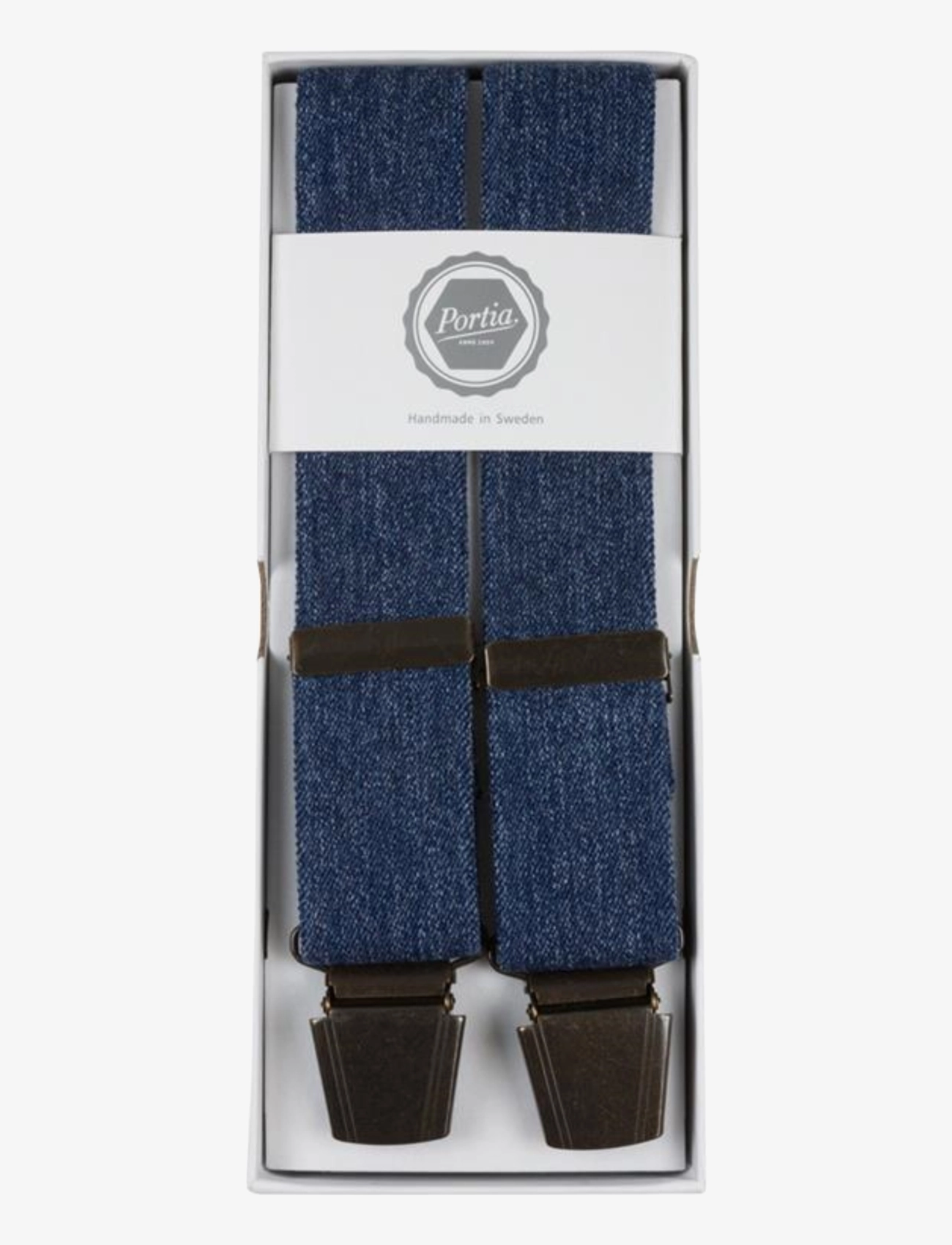 Portia 1924 Melange Suspenders - Krawatten & Accessoires - BLUE / navy