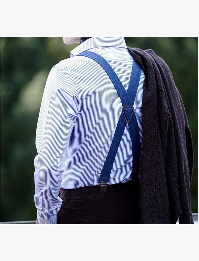 Portia 1924 - Melange Suspenders - hosenträger - blue - 4