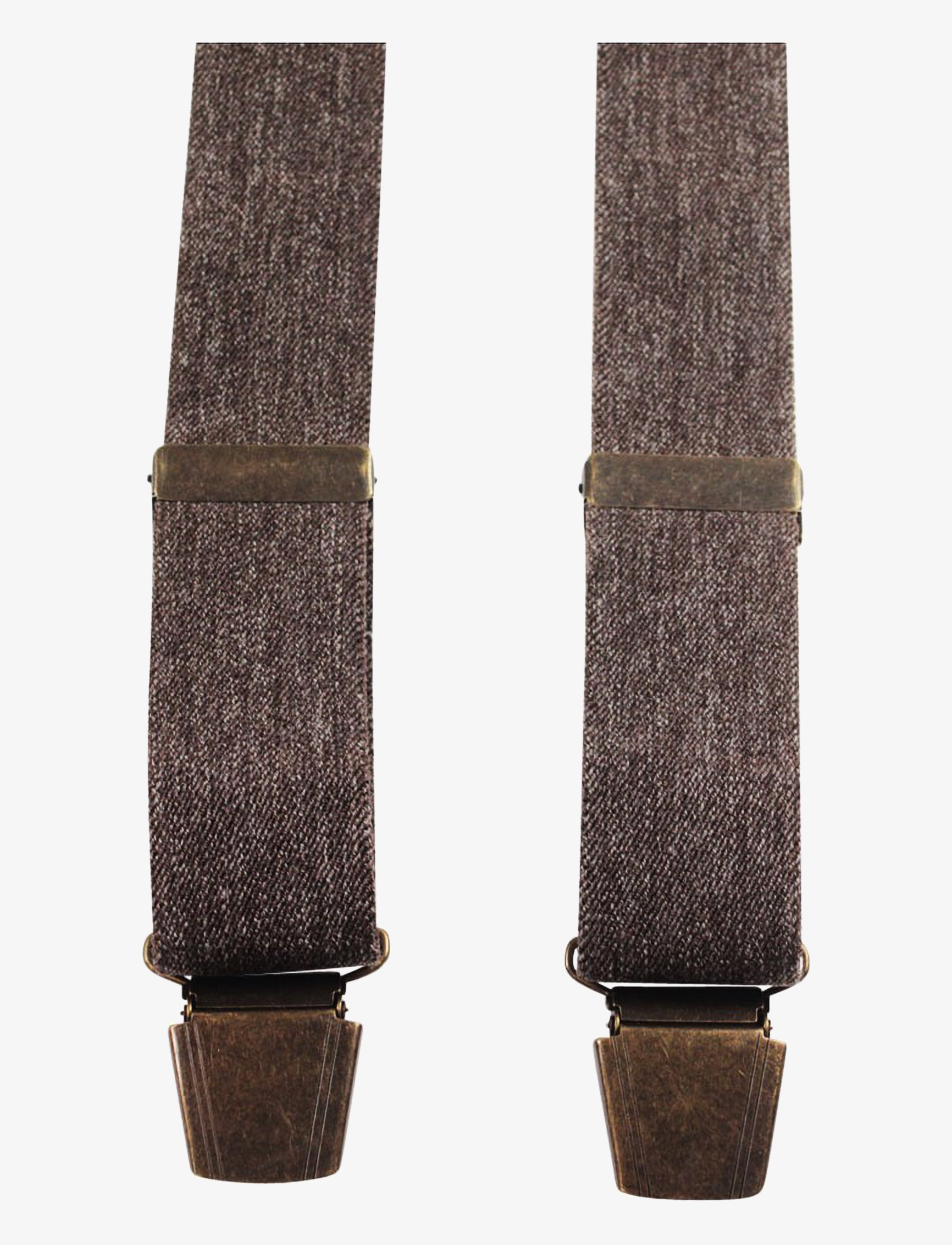 Portia 1924 - Melange Suspenders - seler - brown - 3