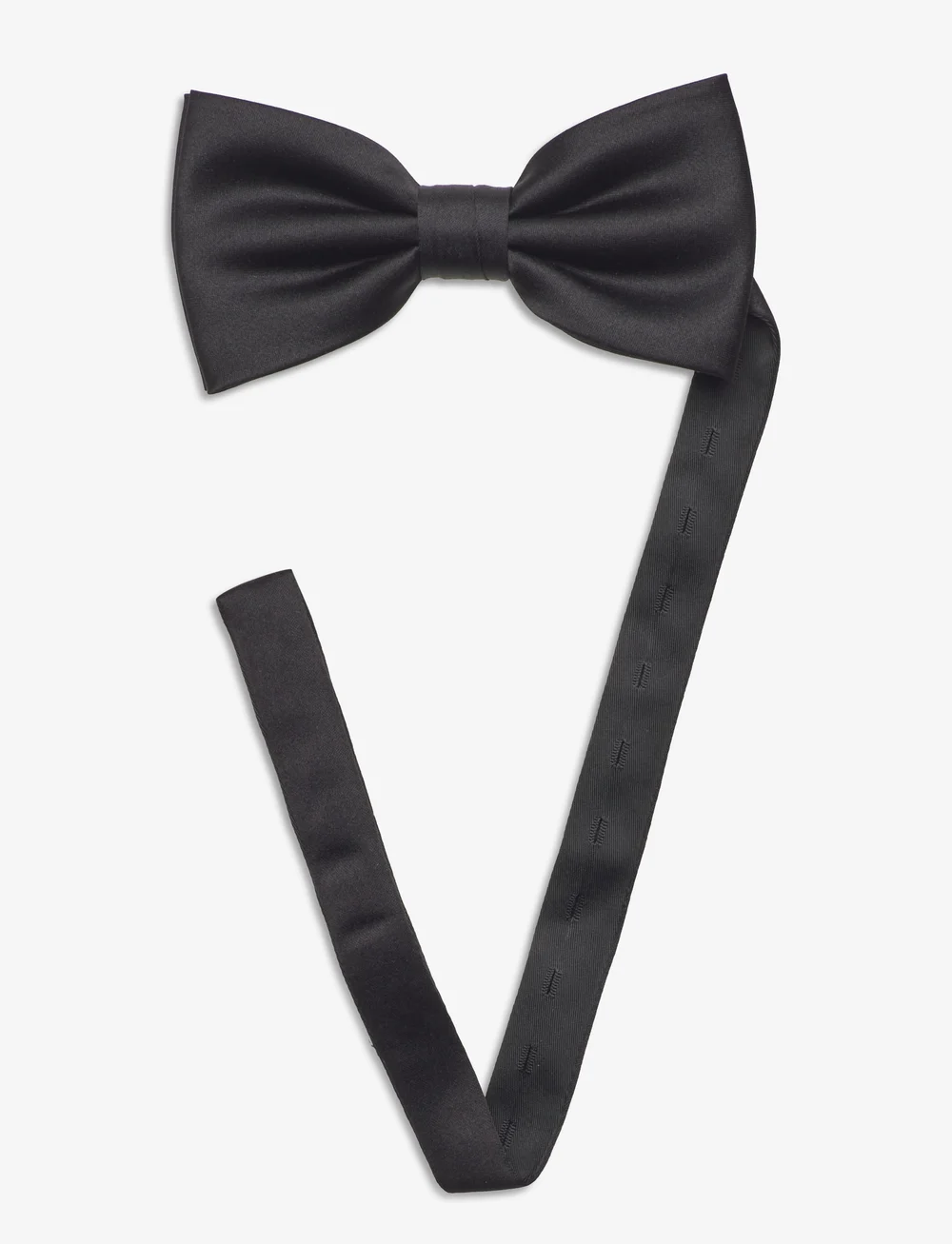 Portia 1924 - Solid Bow Tie Polyester - fliegen - black - 1