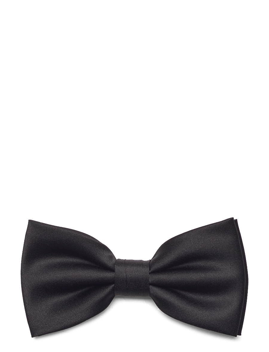 Portia 1924 - Solid Bow Tie Polyester - fliegen - black - 2