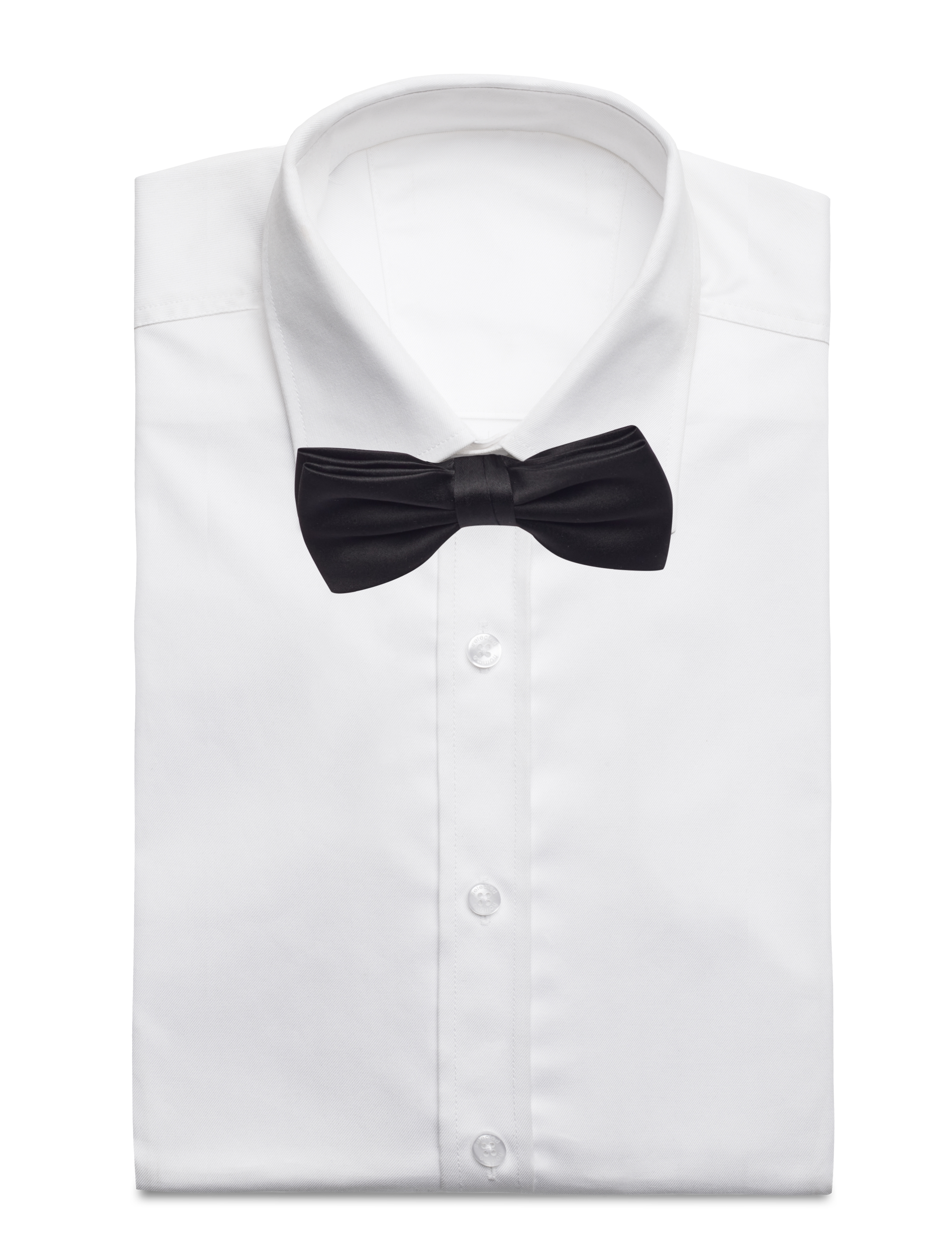 Portia 1924 - Solid Bow Tie Polyester - alhaisimmat hinnat - black - 3