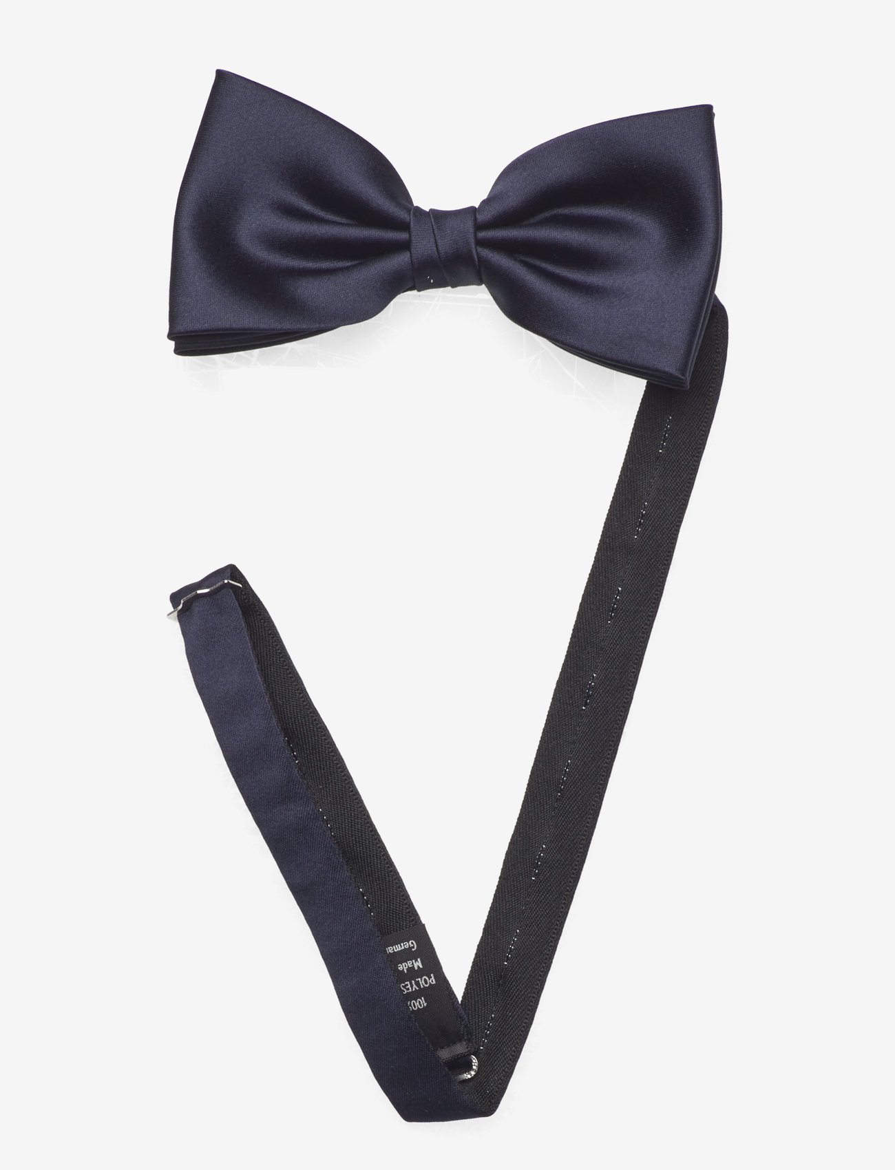 Portia 1924 - Solid Bow Tie Polyester - laveste priser - dark blue - 1