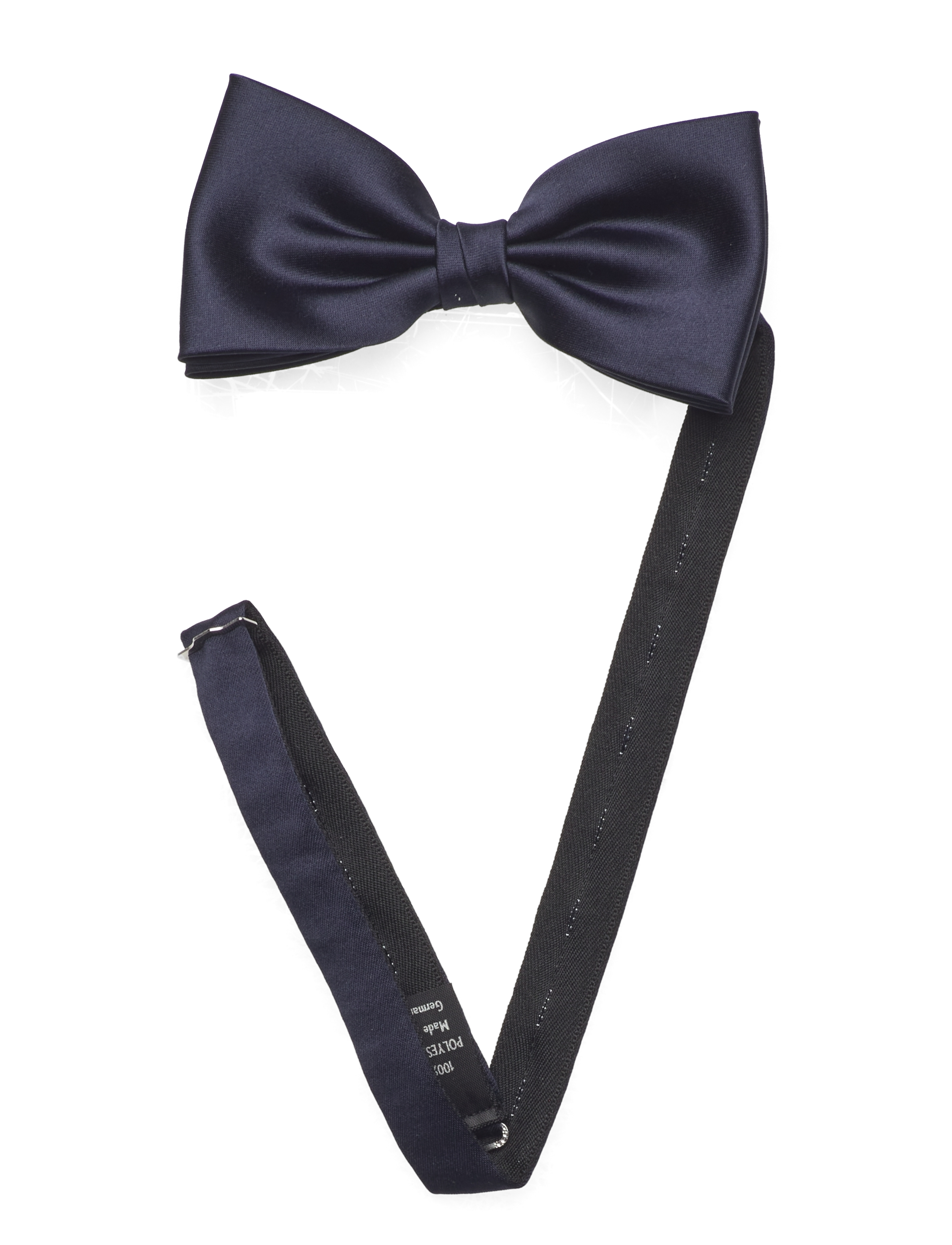 Portia 1924 - Solid Bow Tie Polyester - die niedrigsten preise - dark blue - 1