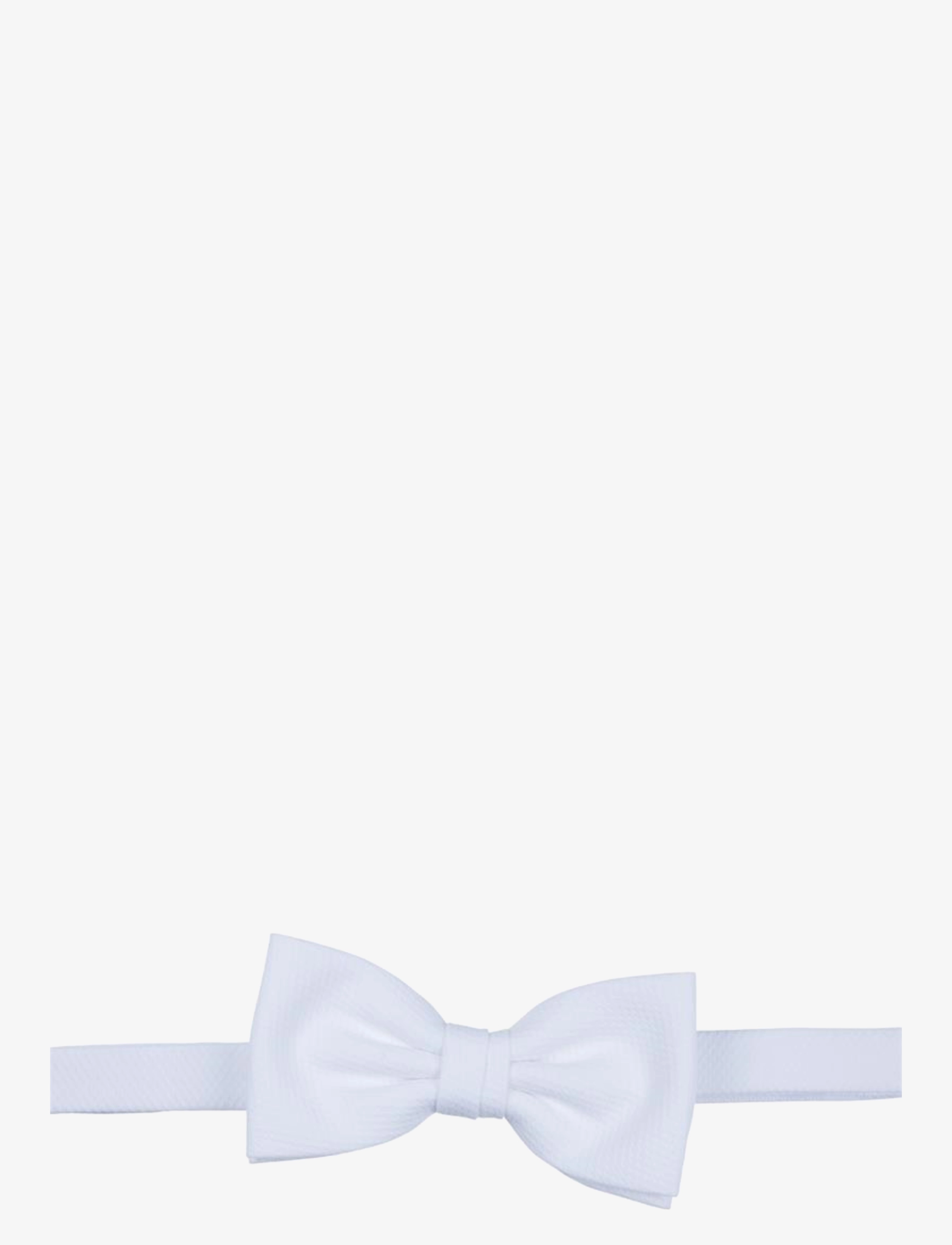 PORTIA 1924 Pique Bow Tie Weiß - One Size - Herren