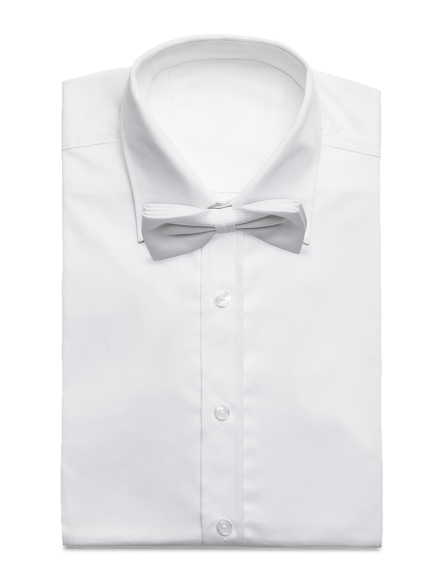 Portia 1924 - Pique Bow Tie - muchy - white - 3
