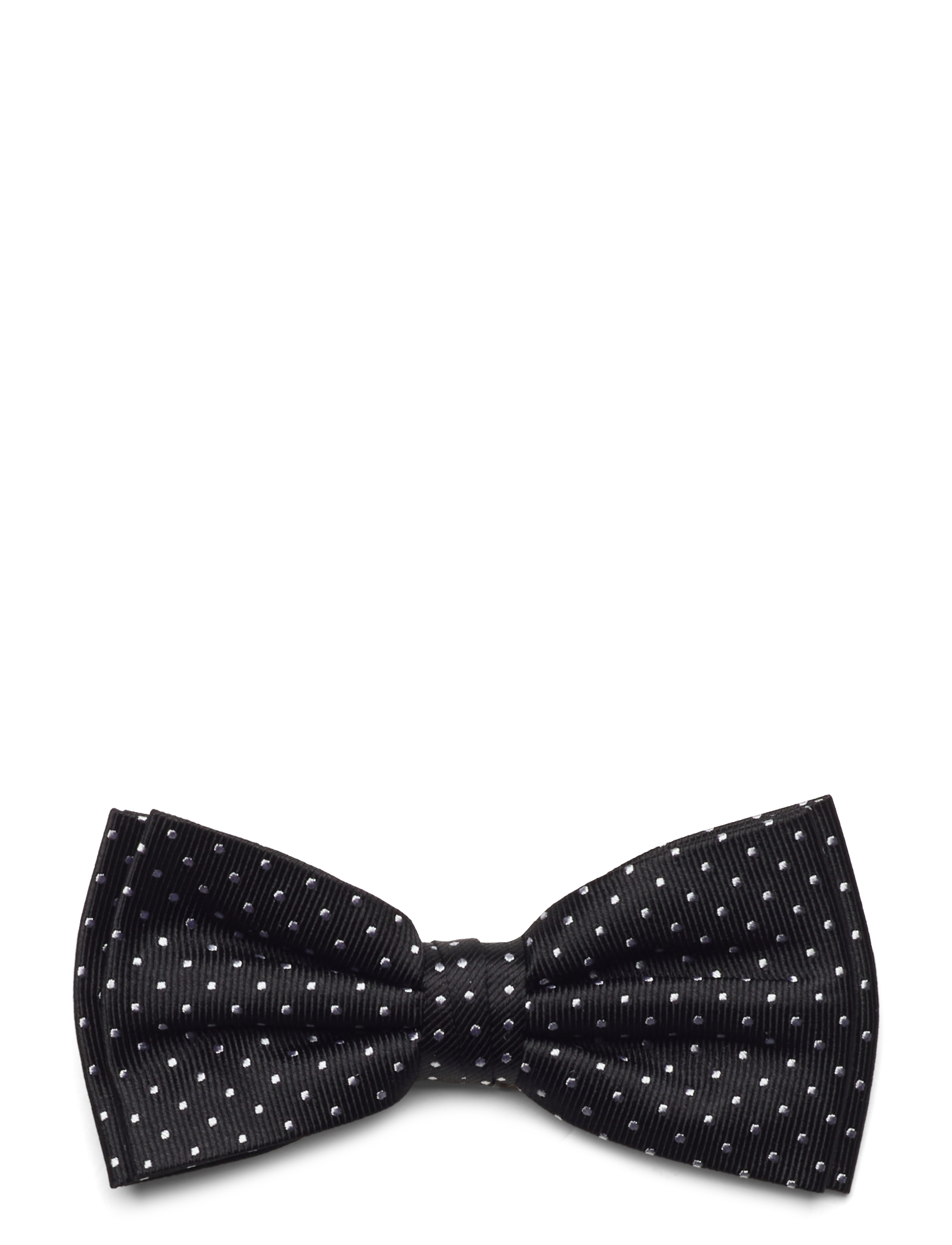 Portia 1924 Dots Silk Bow Tie, Mænd, Prikket Sløjfe, Navy, Str: ONE SIZE