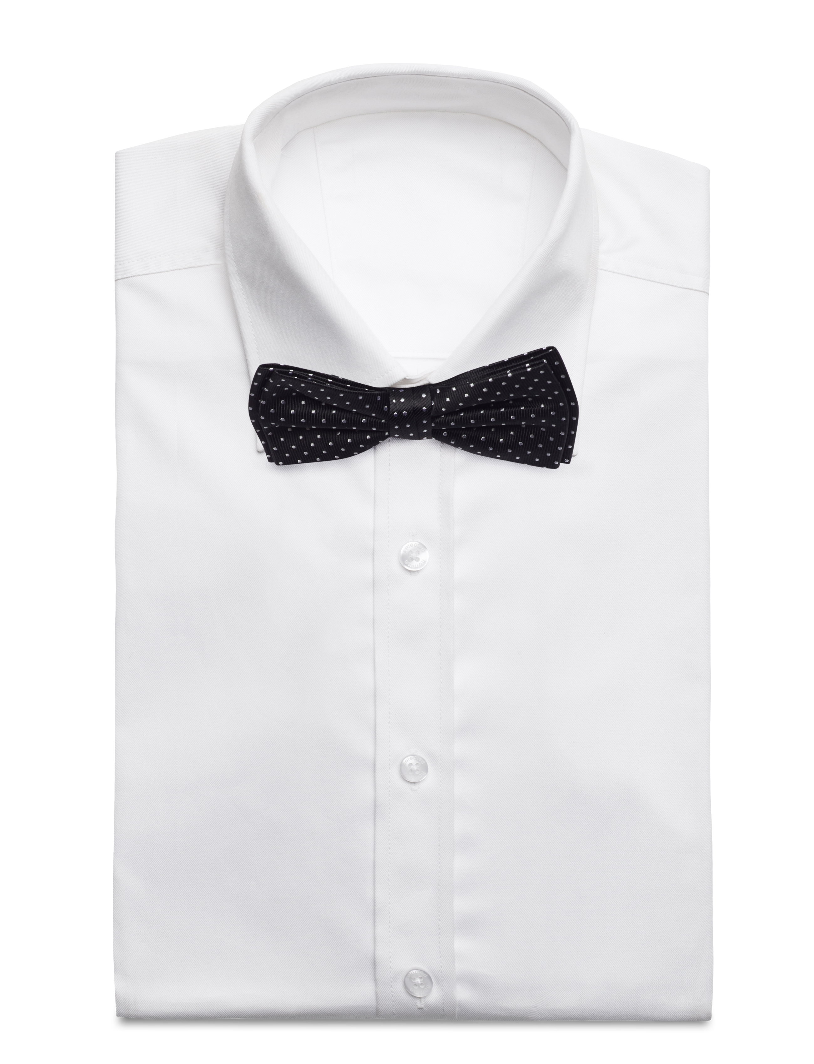 Portia 1924 - Dots Silk Bow Tie - navy/red - 2