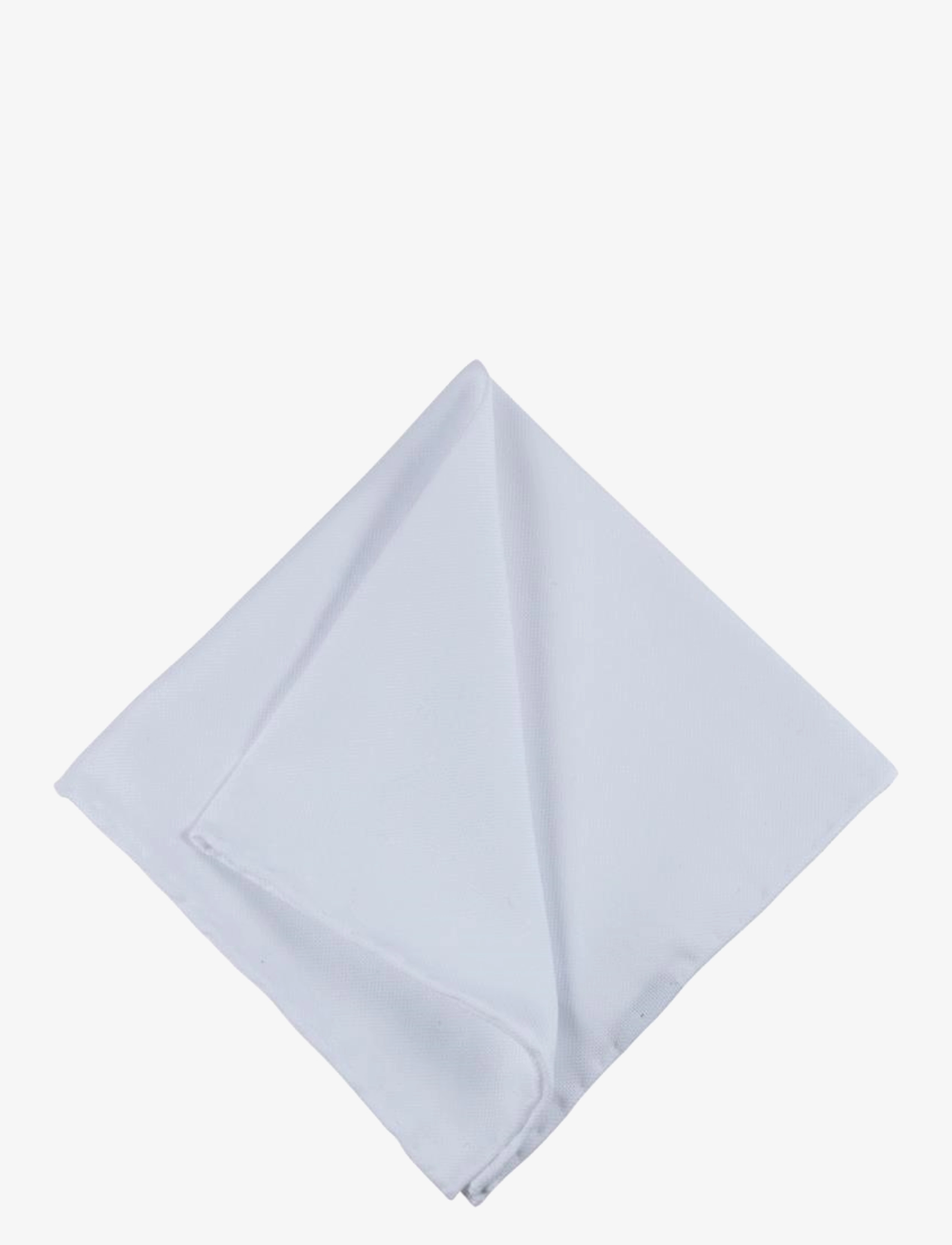 Portia 1924 Solid Cotton Pocket Square, One Size, Accessories, Weiß - Squares, Männerswear