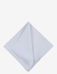 Solid Cotton Pocket Square - WHITE